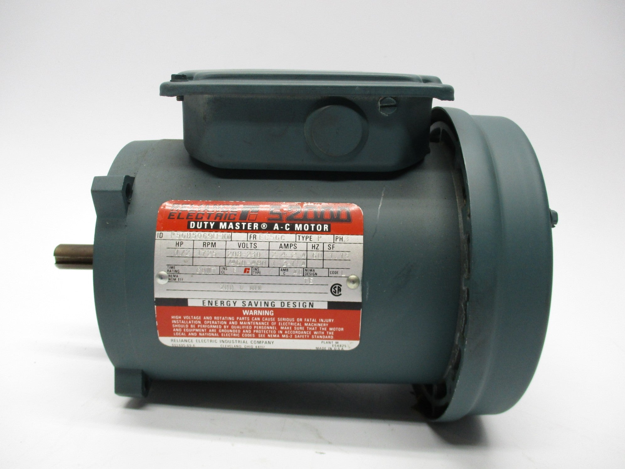 RELIANCE ELECTRIC P56H5069U-NW NSNP