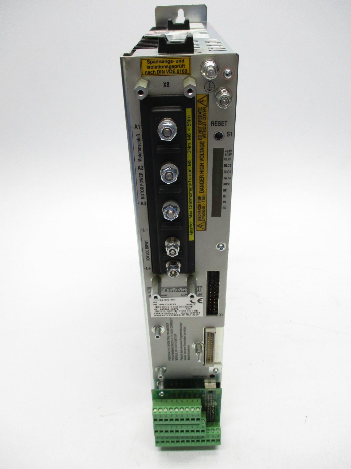 INDRAMAT TDM3.2-030-300-W1 R911233713 REMAN