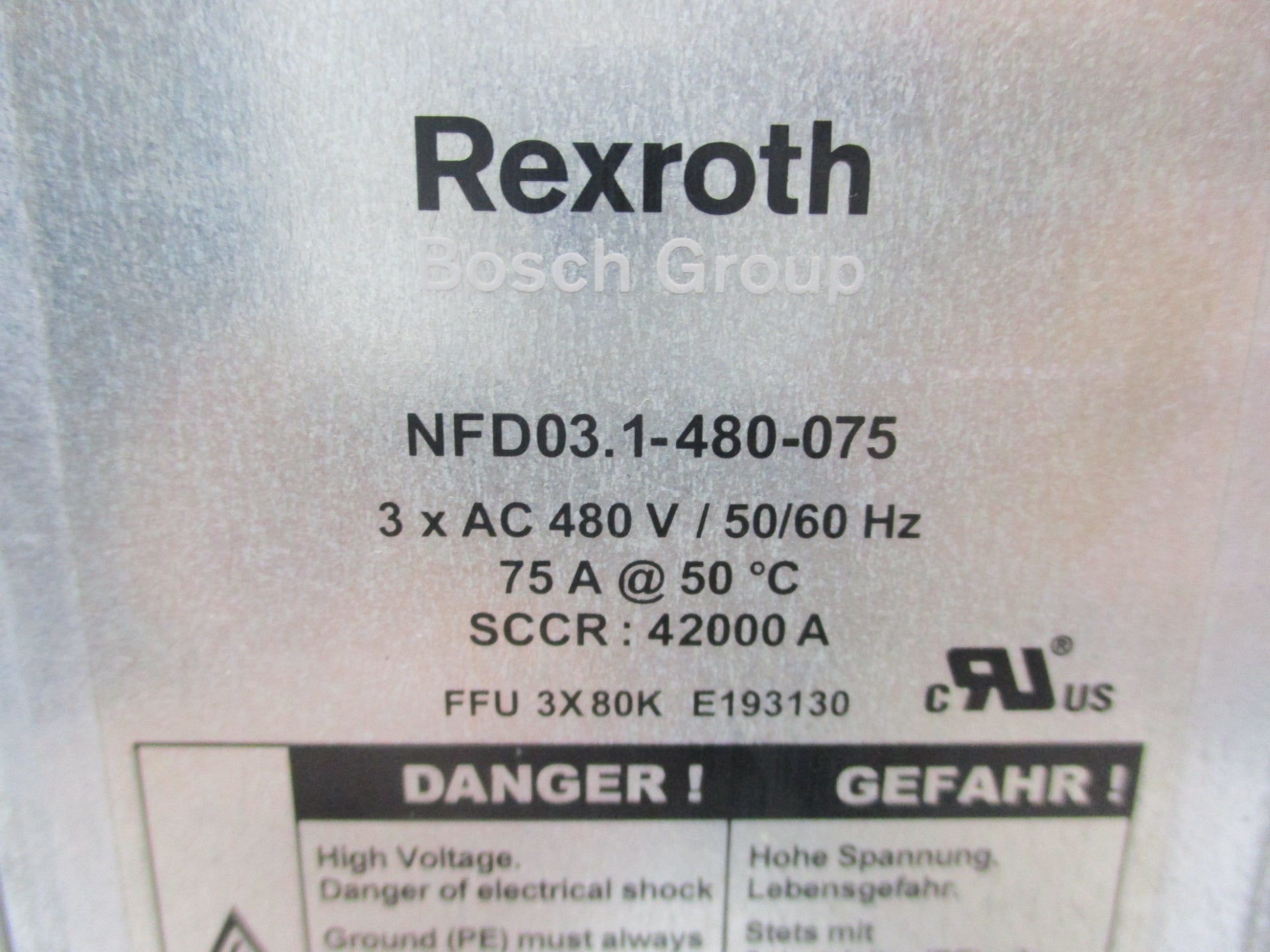 REXROTH NFD03.1-480-075 NSNP