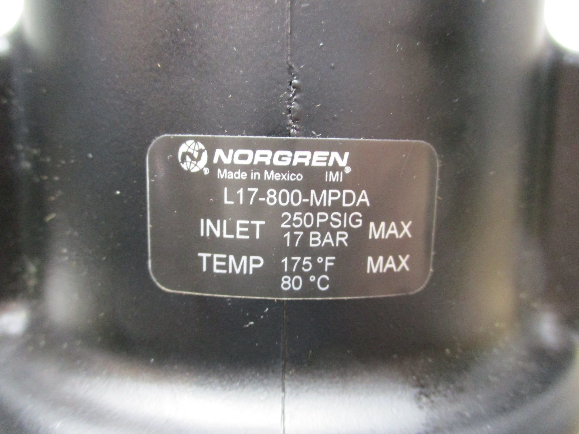 NORGREN L17-800-MPDA 250PSI NSMP