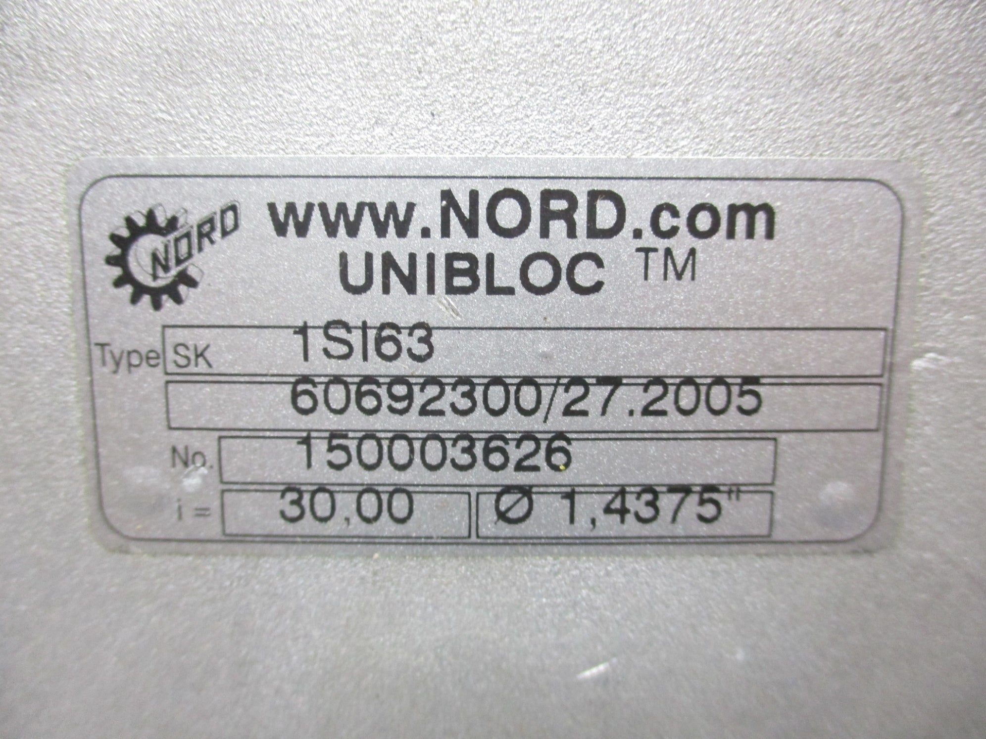 NORD SK-1SI63 UNMP