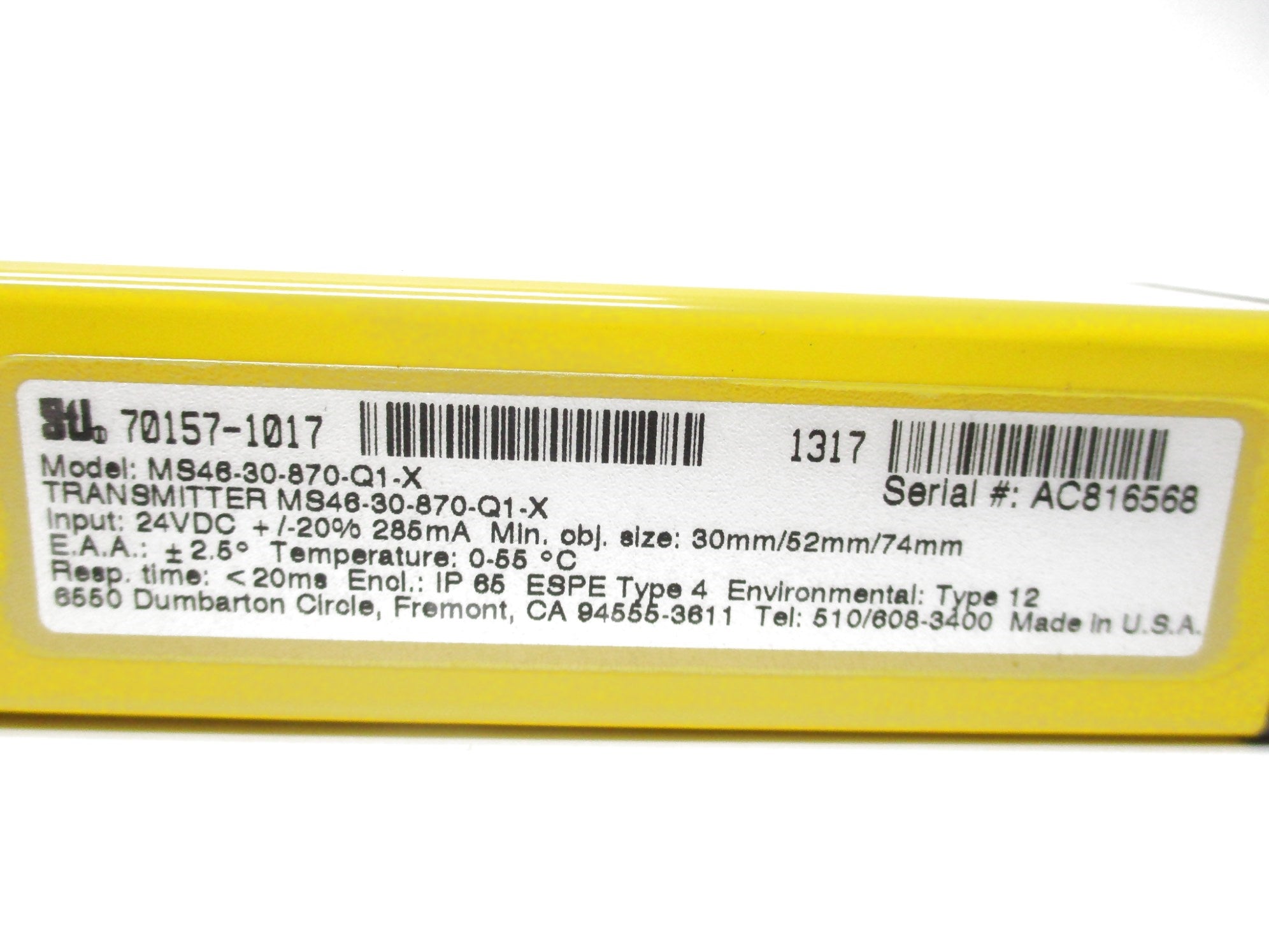 STI MS46-30-870-Q1-X 70157-1017 NSNP