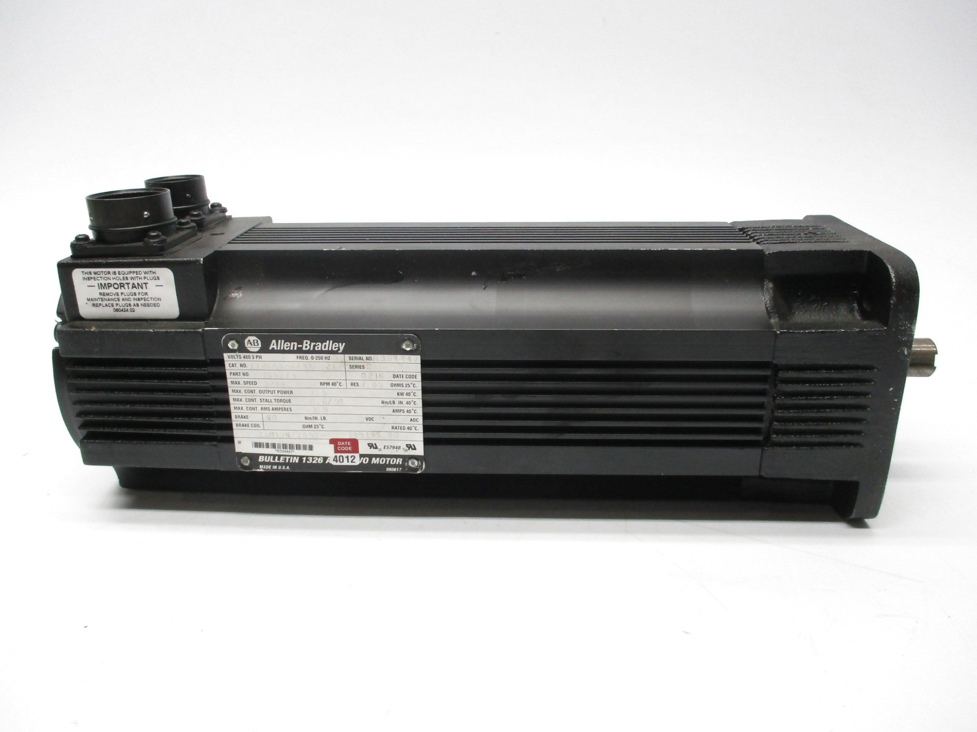 ALLEN BRADLEY 1326AB-B430E-21 SER. C NSNP