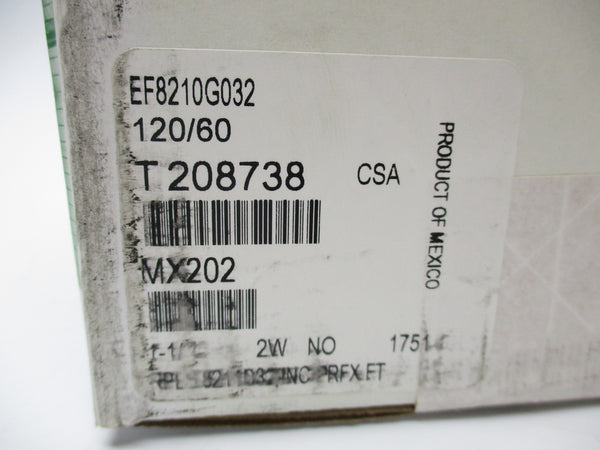 ASCO EF8210G032 120V 1-1/2" NSFS