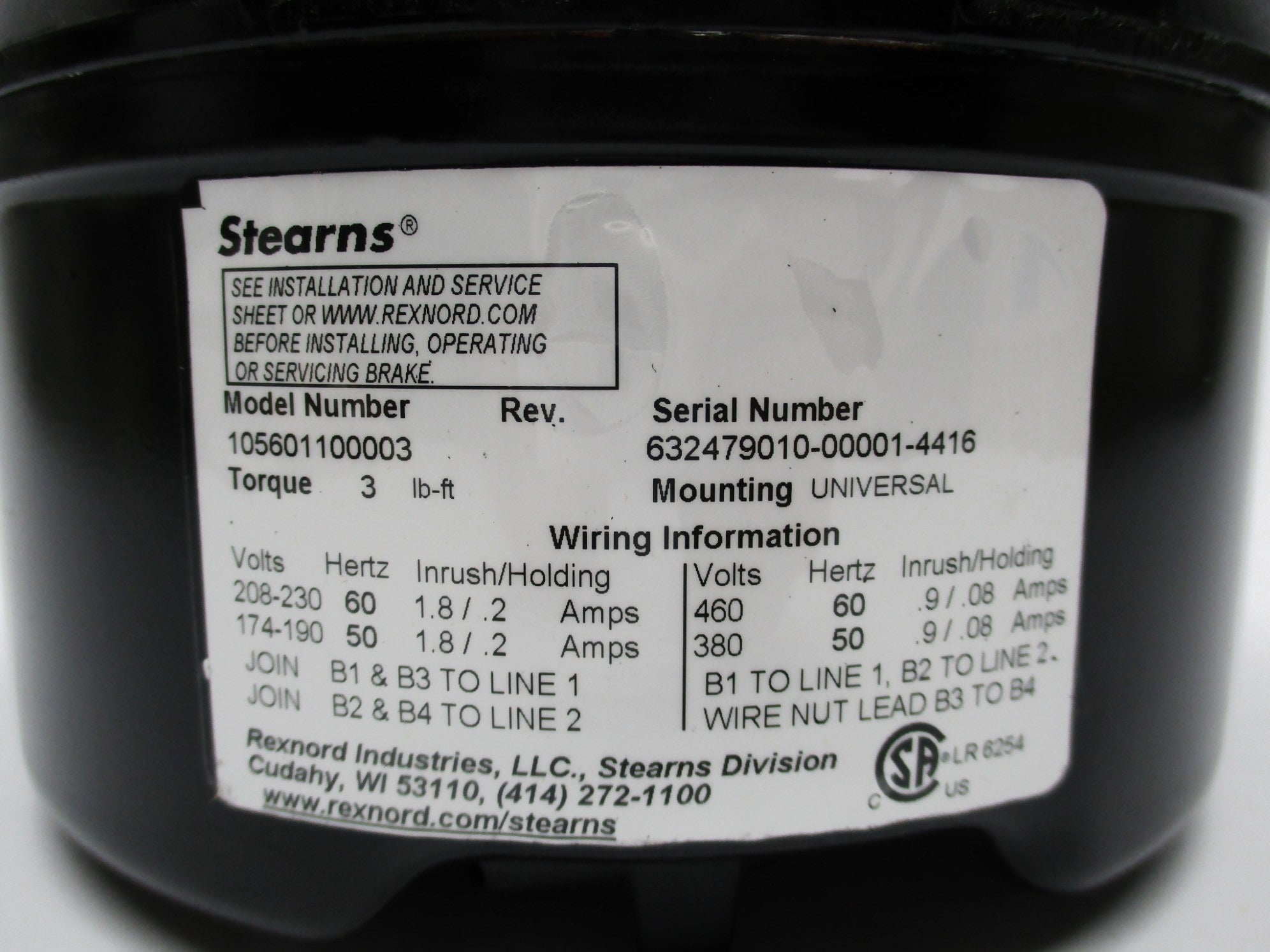 STEARNS 105601100003 NSMP
