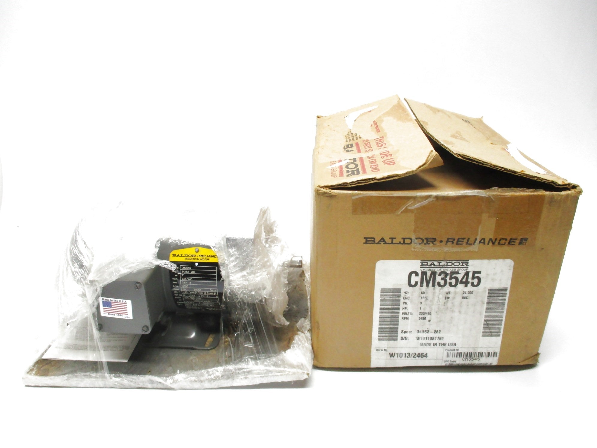 BALDOR CM3545 NSMP