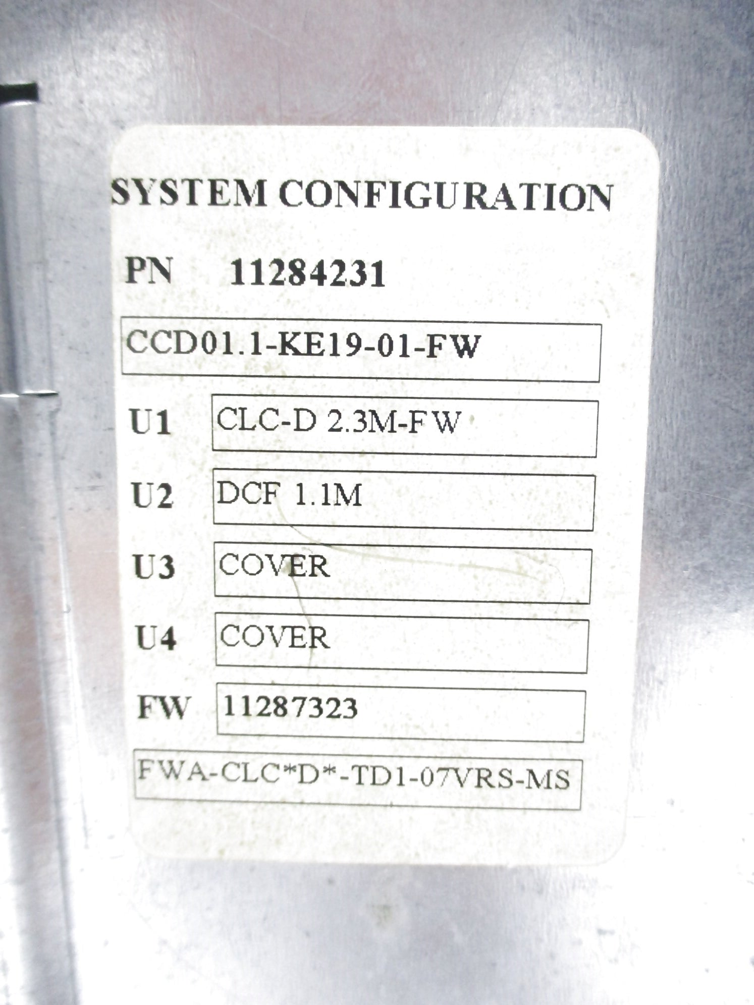 REXROTH R911284231 CCD01.1-KE19-01-FW REMAN