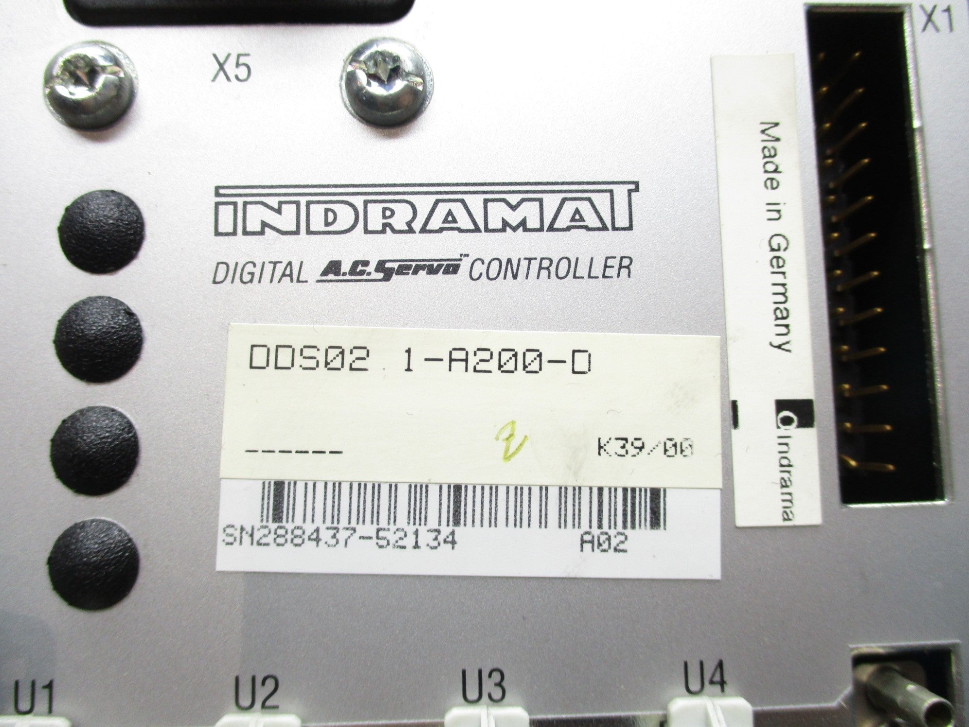 INDRAMAT DDS02.1-A200-D REMAN