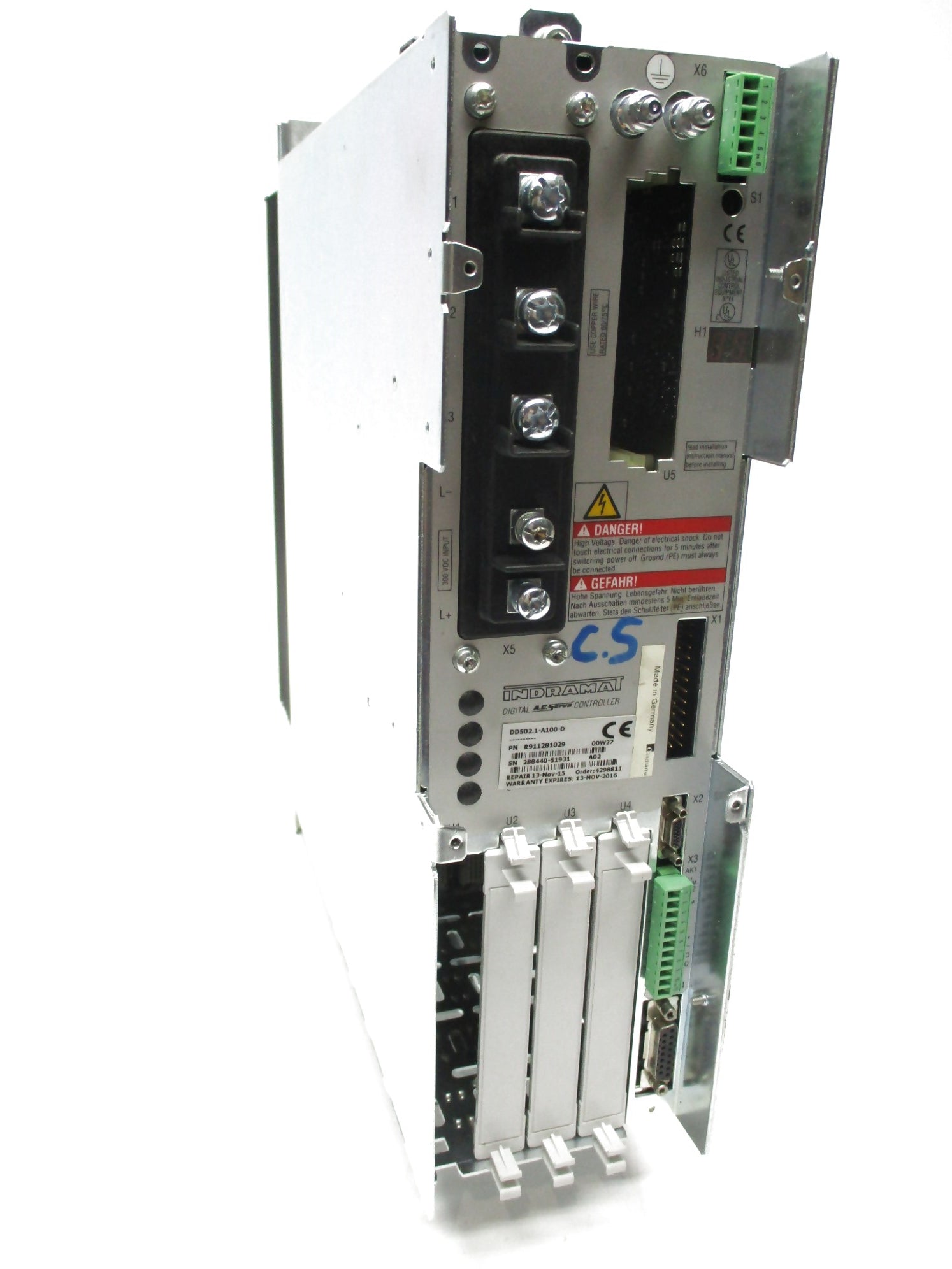 INDRAMAT DDS02.1-A100-D REMAN