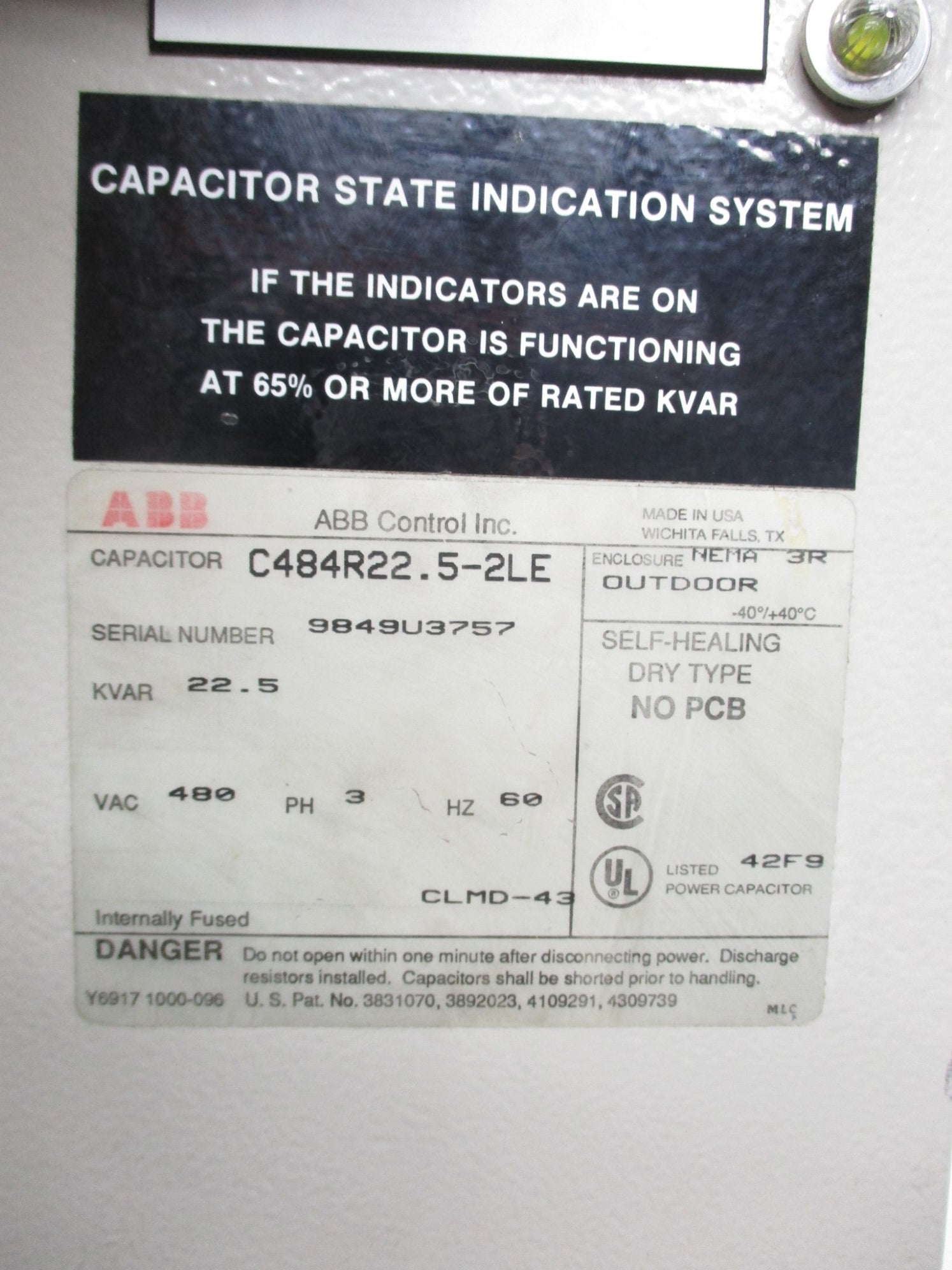 ABB C484R22.5-2LE UNMP
