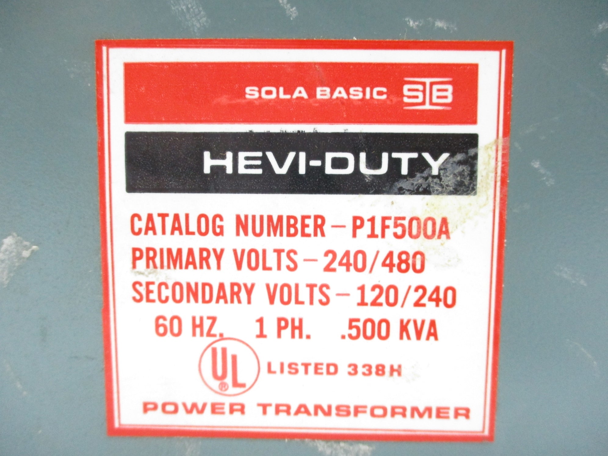 SOLA P1F500A NSNP