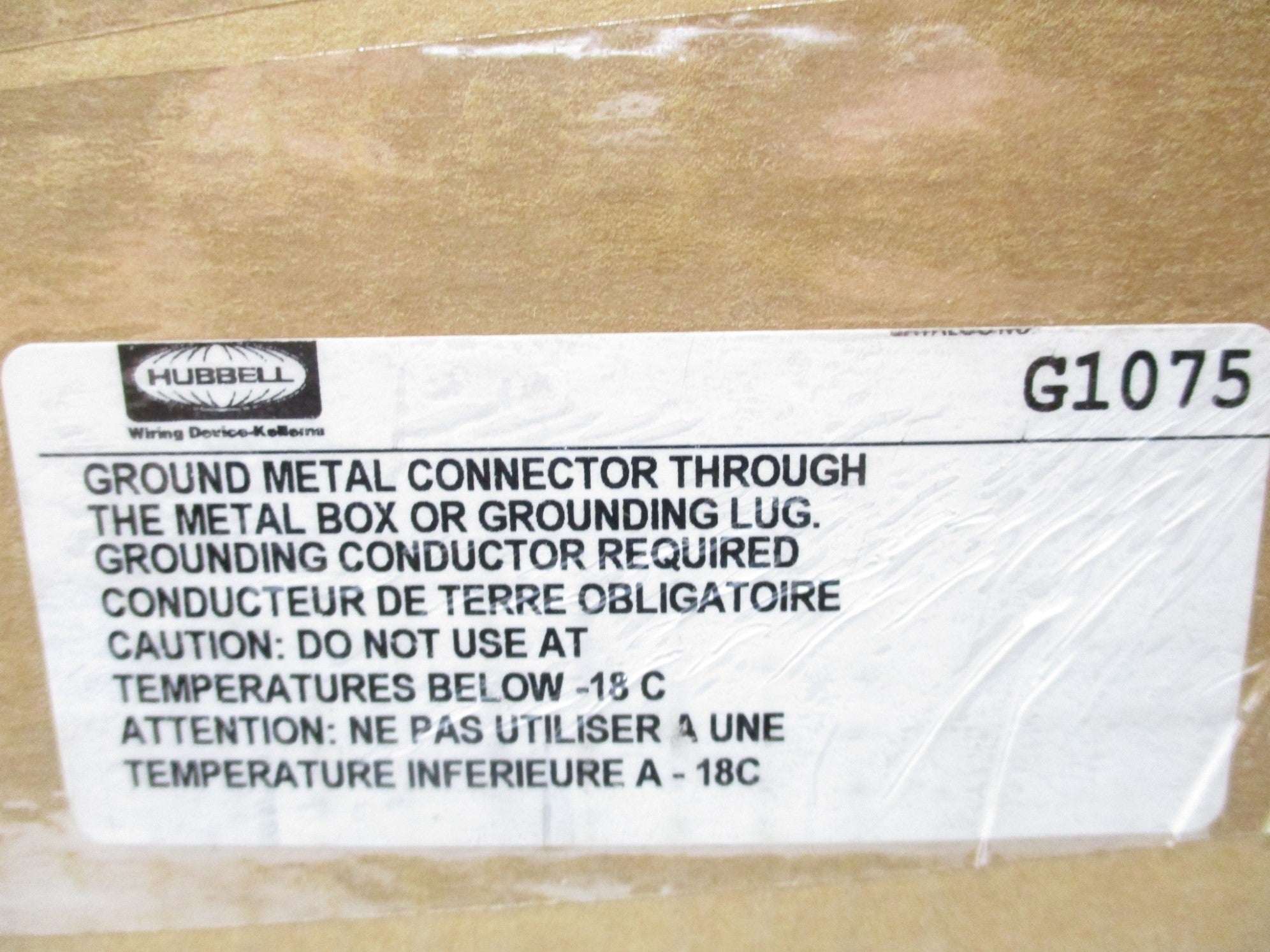 HUBBELL G1075 NSMP