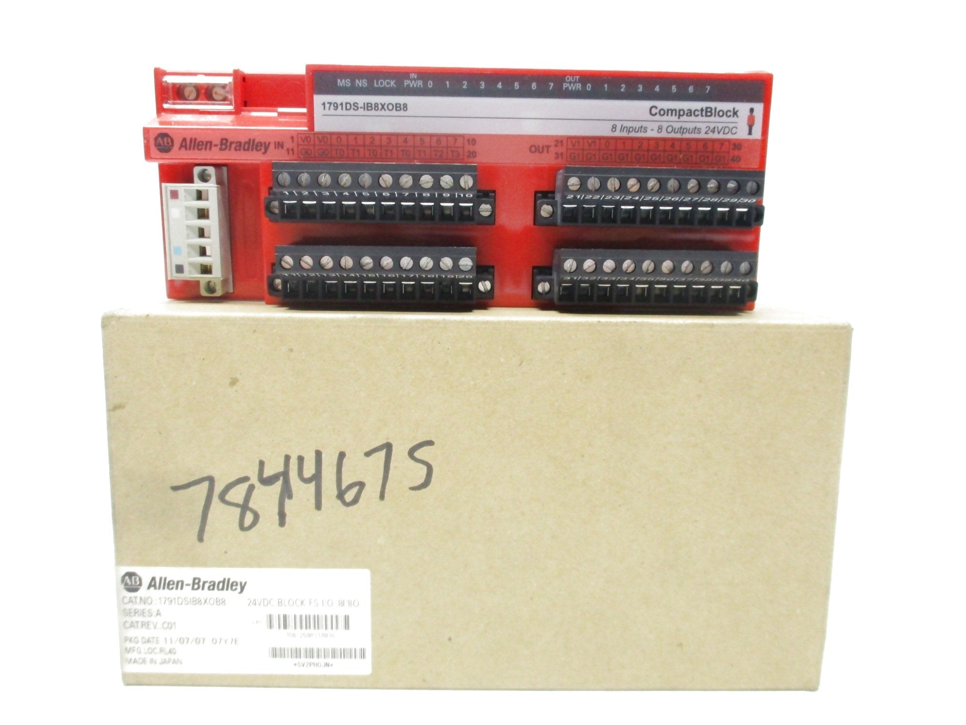 ALLEN BRADLEY 1791DS-IB8XOB8 SER. A NSMP