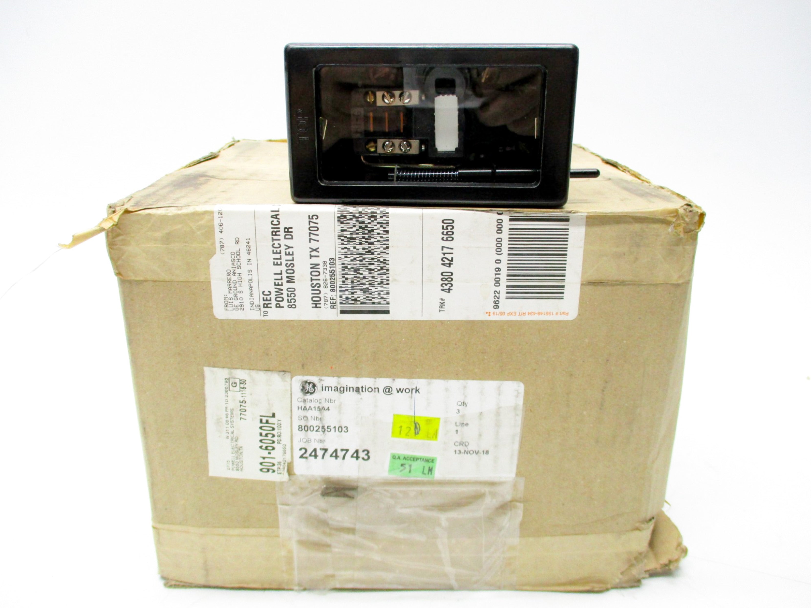 GENERAL ELECTRIC 12HAA15A4 HAA15A4 NSMP