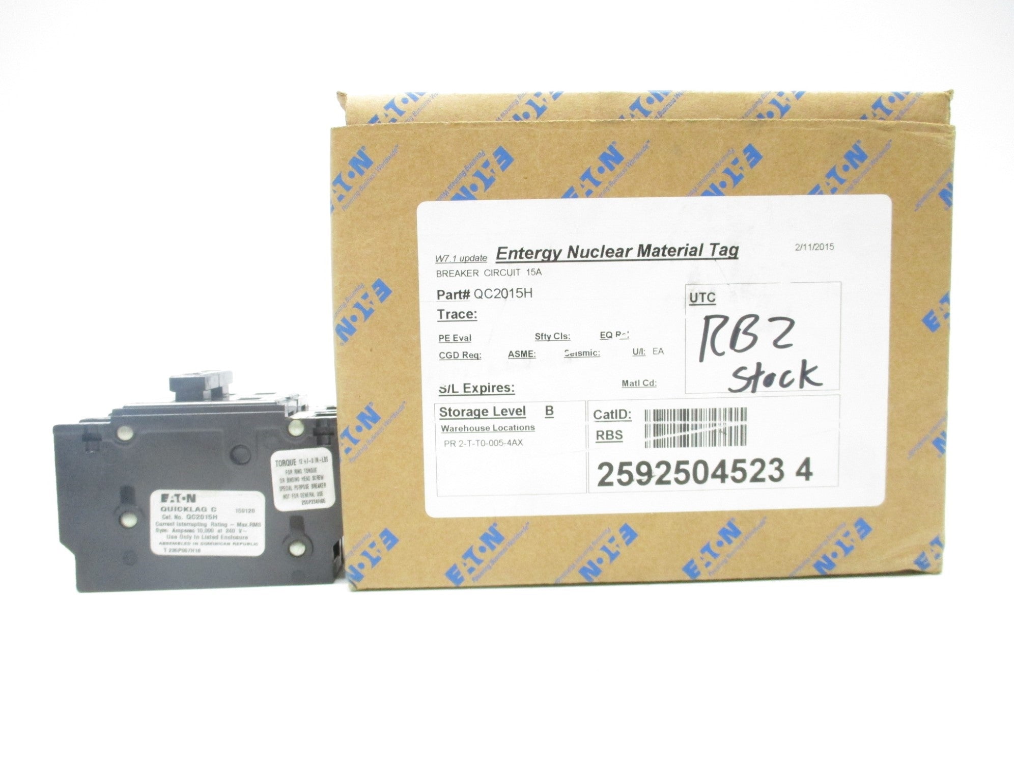 EATON QC2015H 15A NSMP