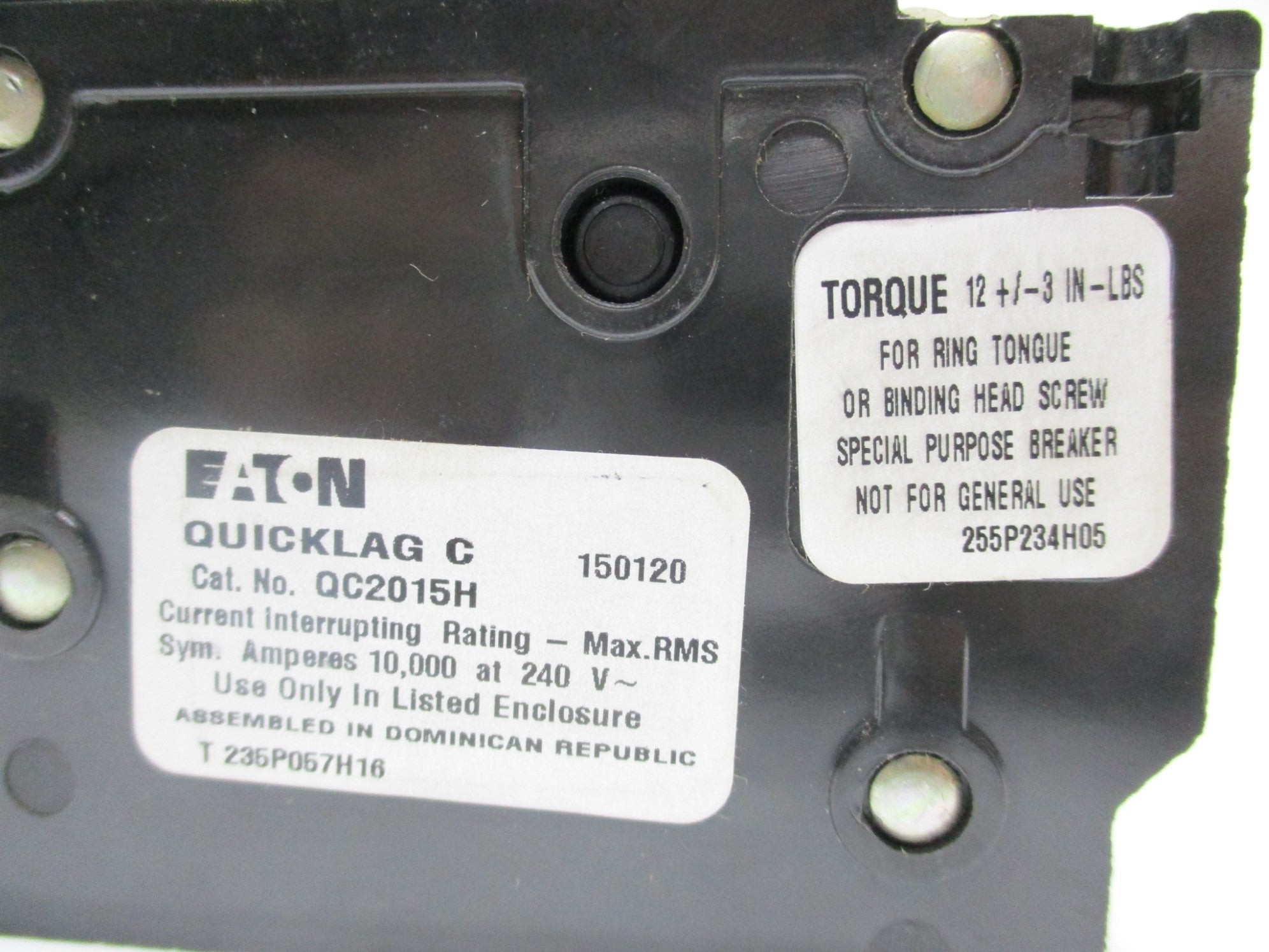 EATON QC2015H 15A NSMP