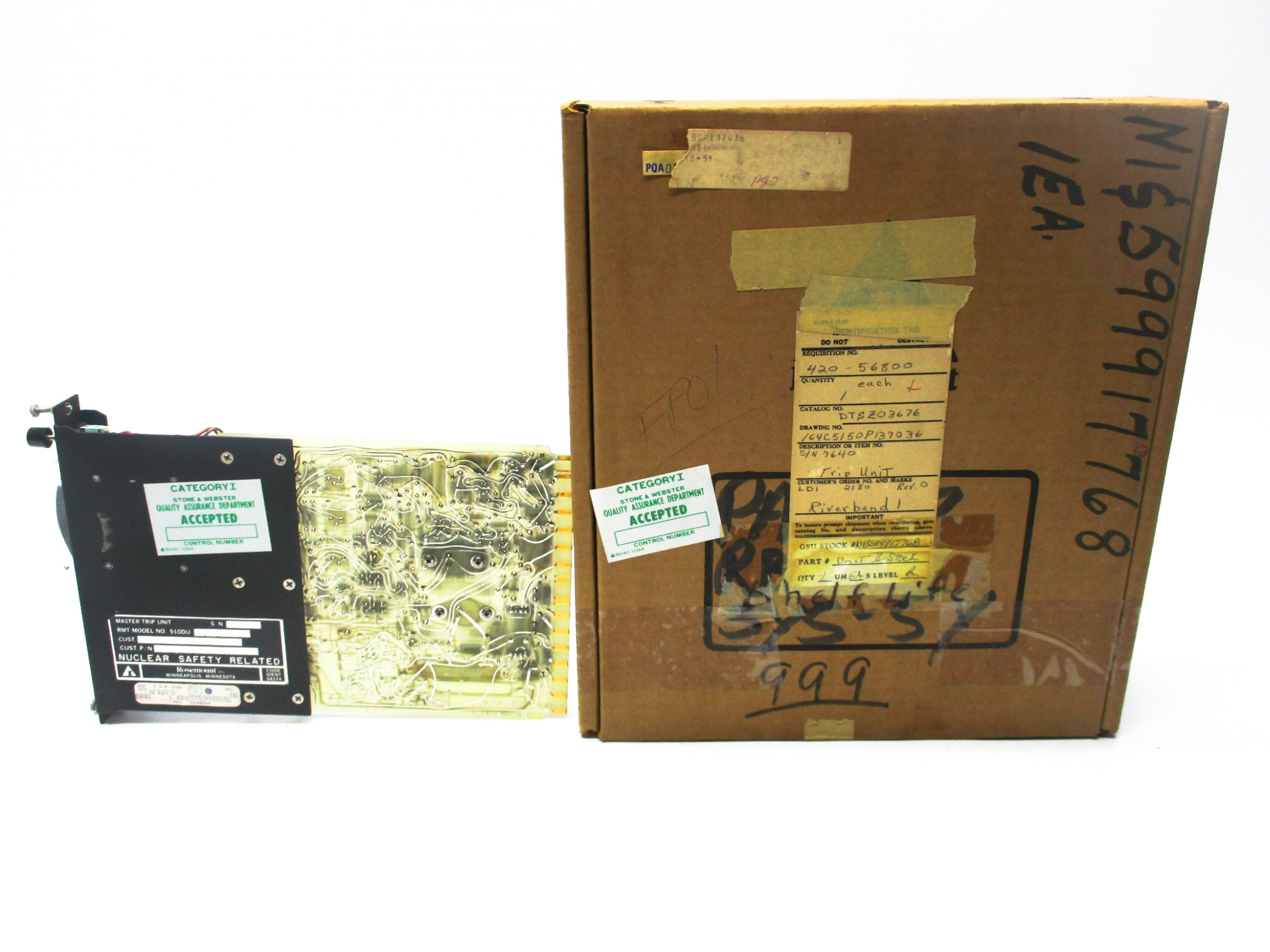 ROSEMOUNT 510DU137036A005 NSNP