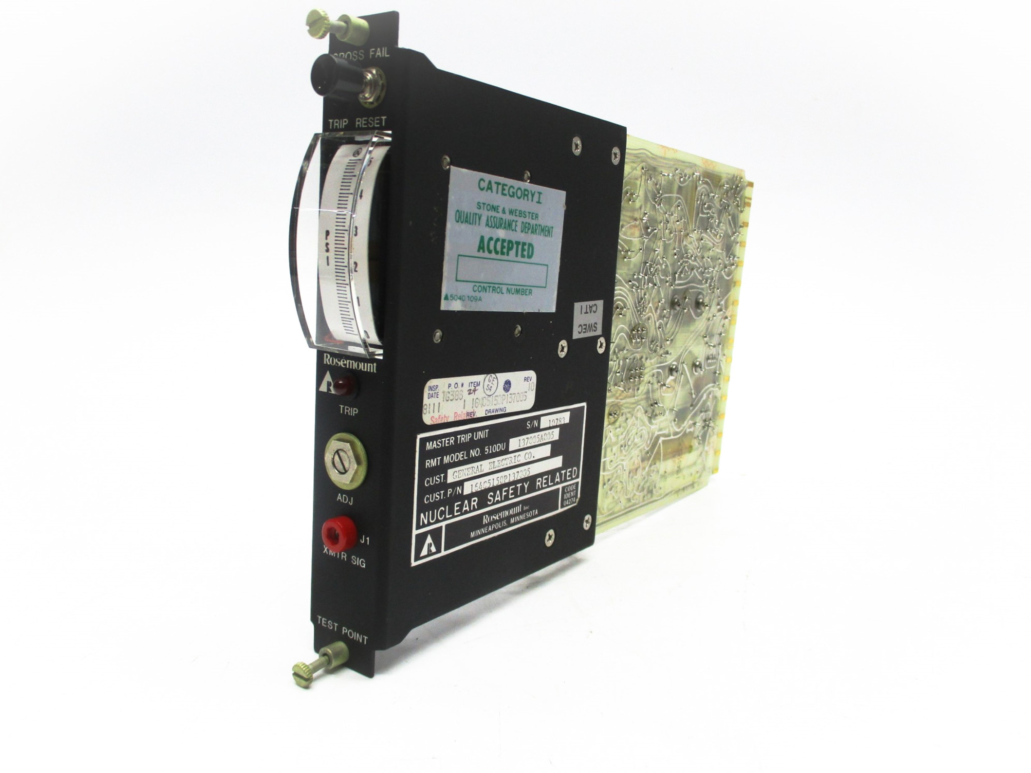 ROSEMOUNT 510DU137005A005 NSNP