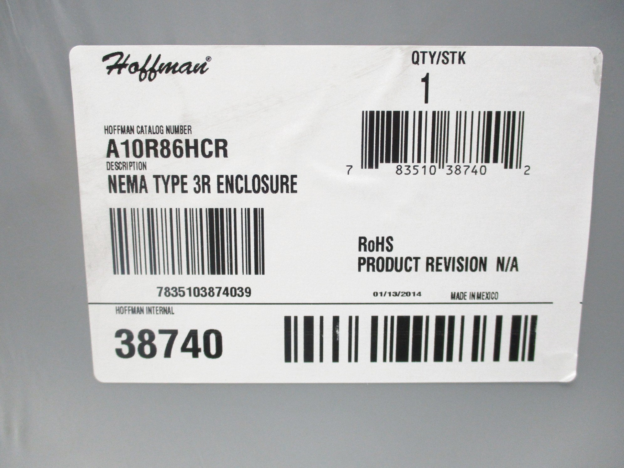 HOFFMAN A10R86HCR NSMP