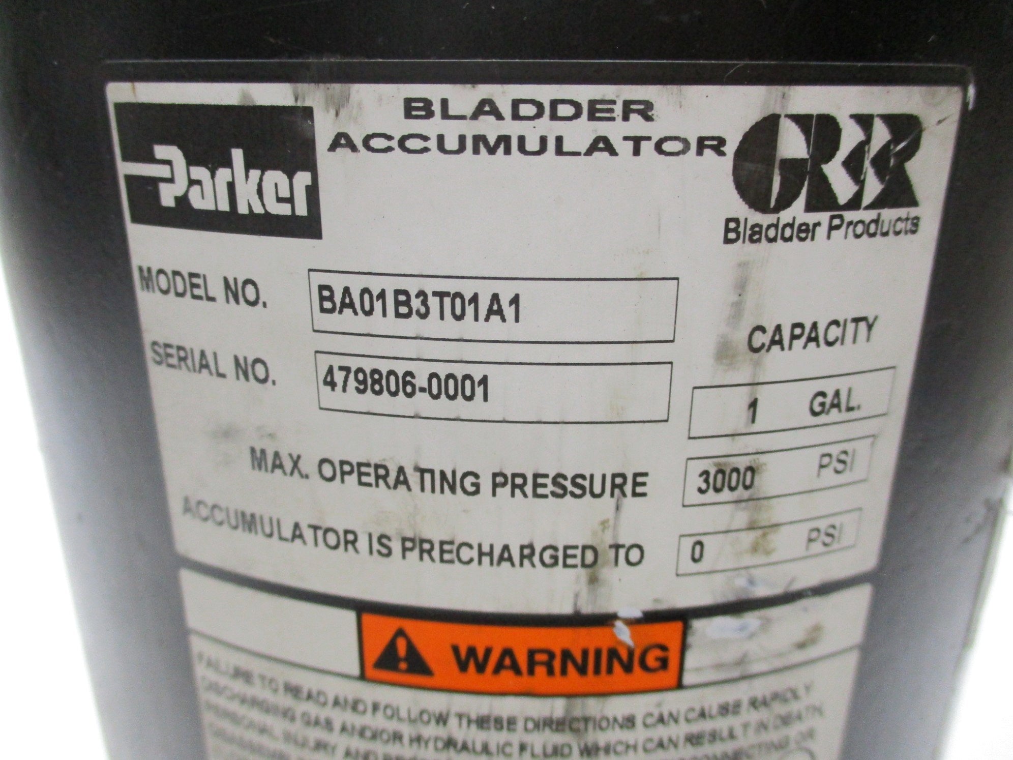 PARKER BA01B3T01A1 NSNP