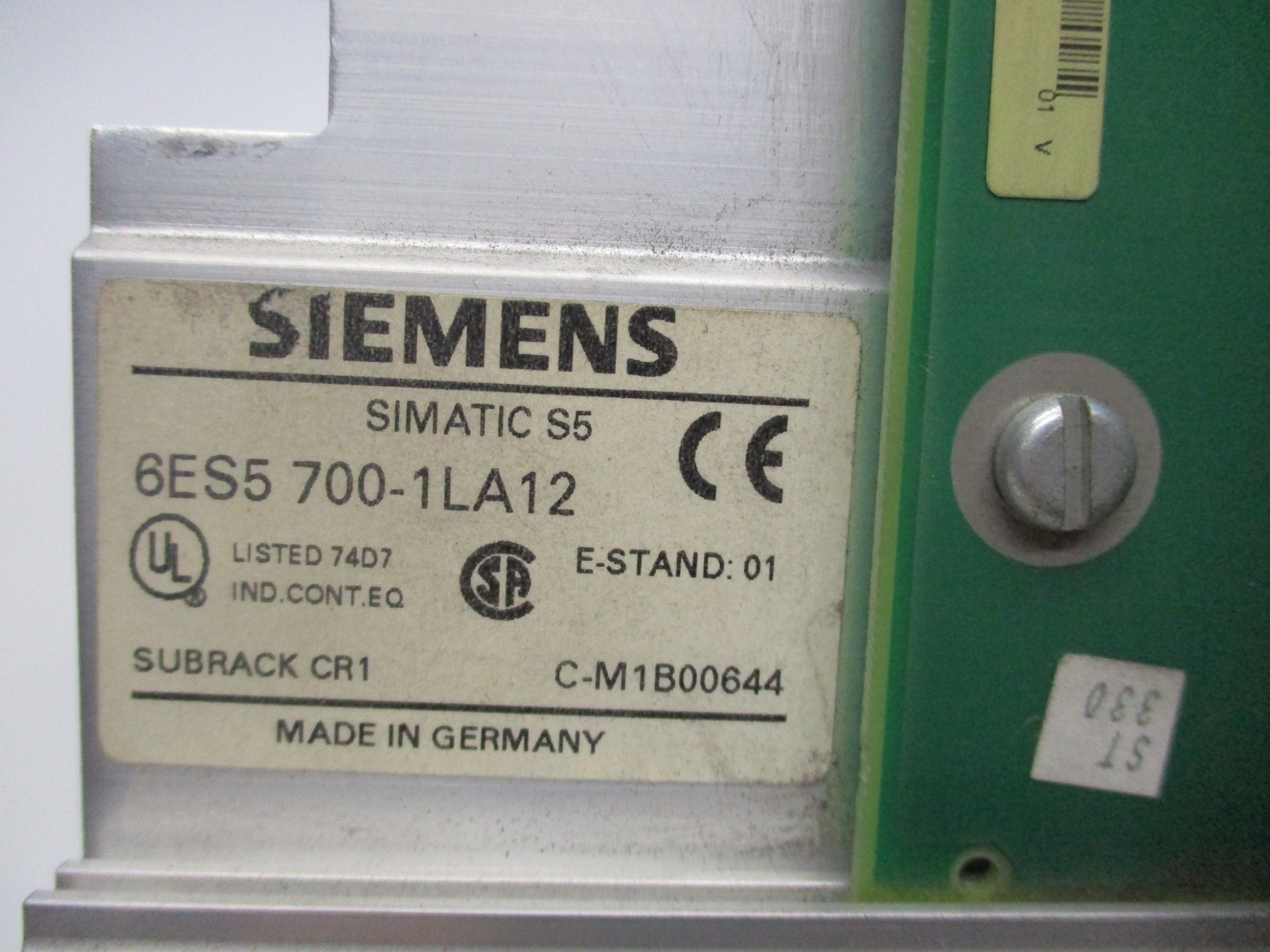SIEMENS 6ES5-700-1LA12 UNMP