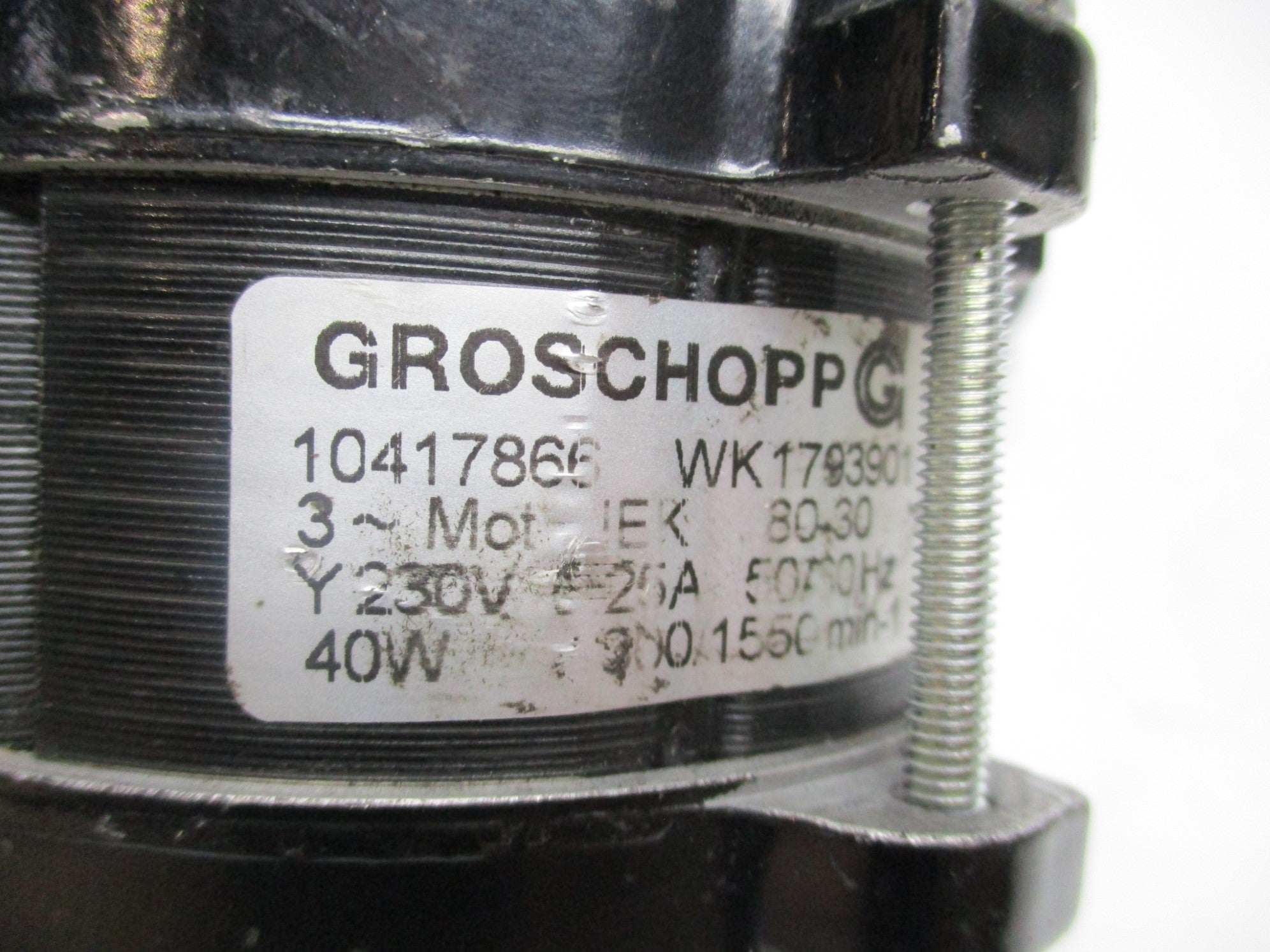 GROSCHOPP WK1793901 IEK80-30 UNMP