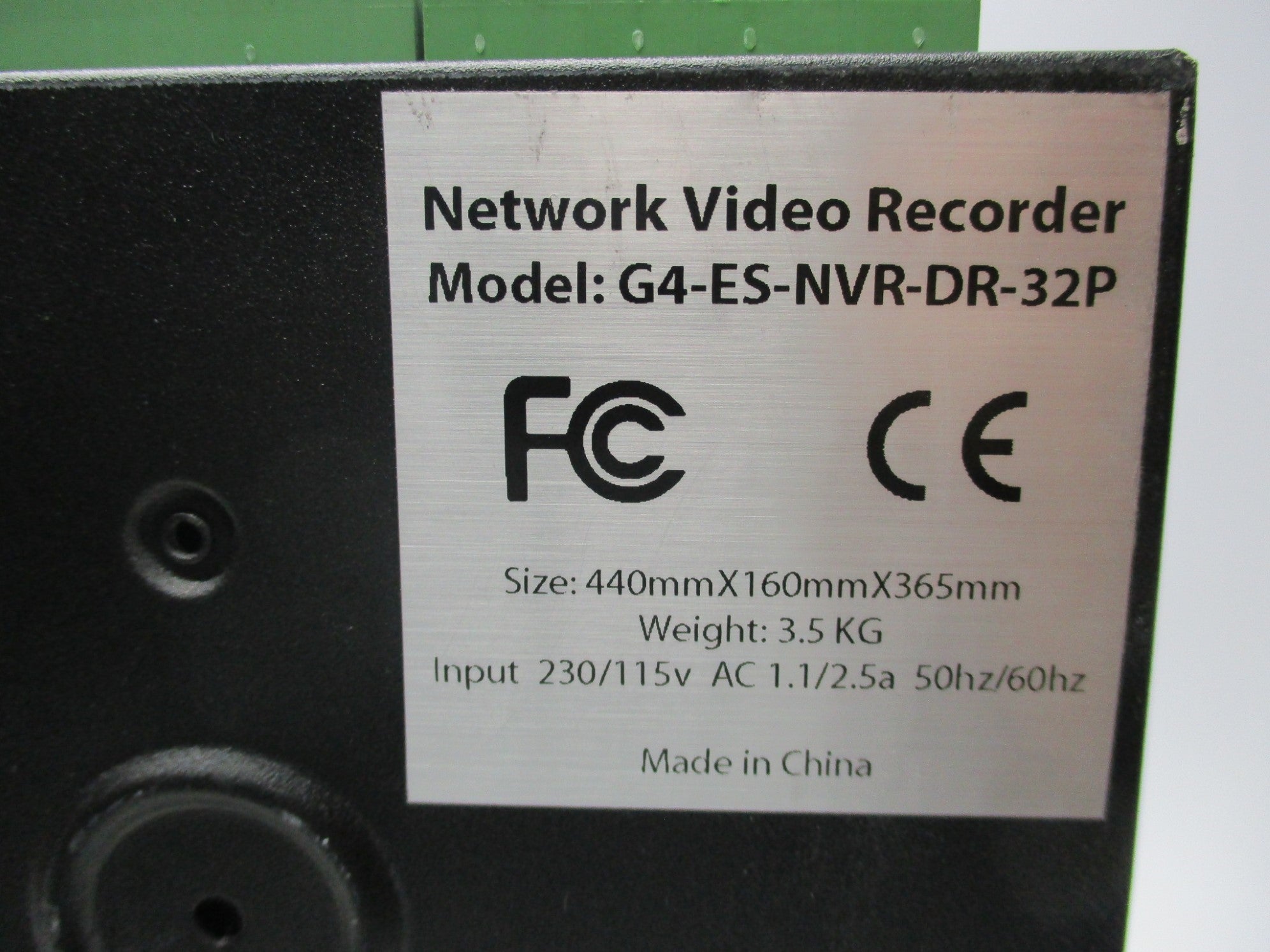 GEN IV G4-ES-NVR-DR-32P UNMP