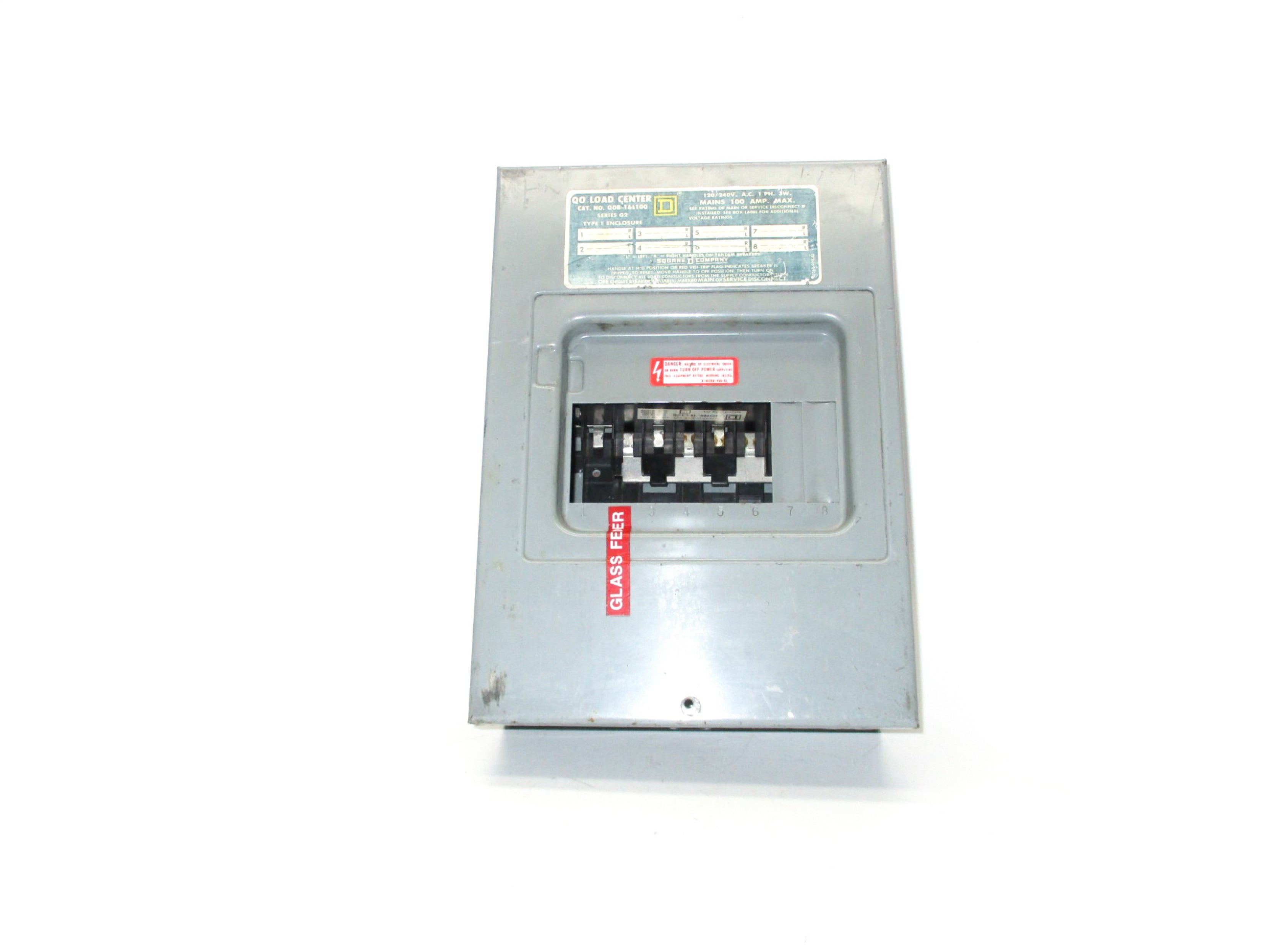 SQUARE D Q08-16L100 UNMP