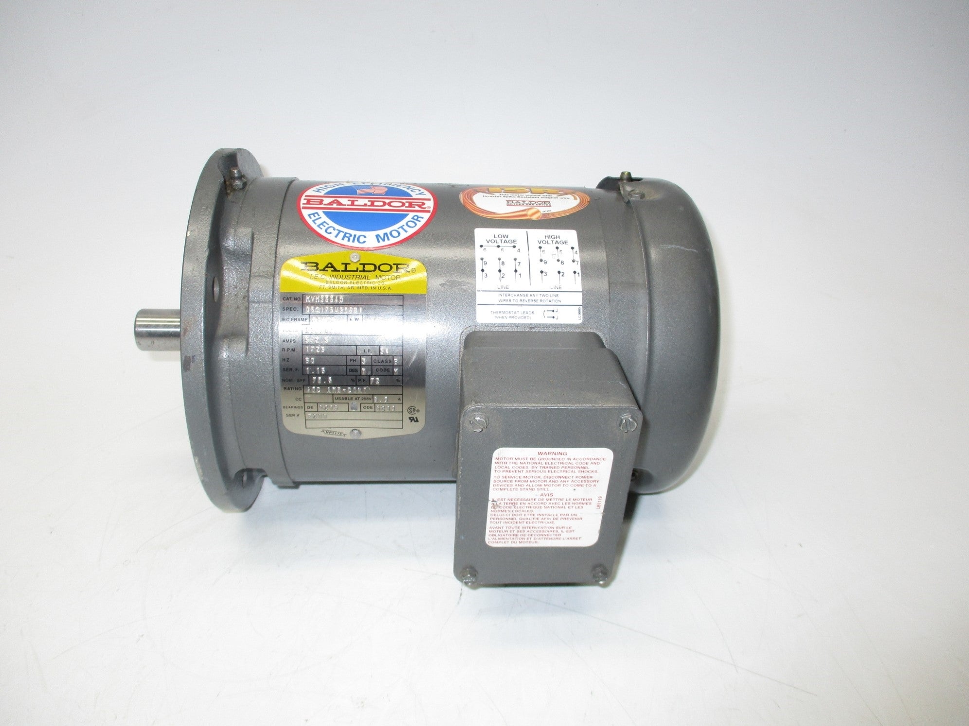 BALDOR MVM3554D NSNP