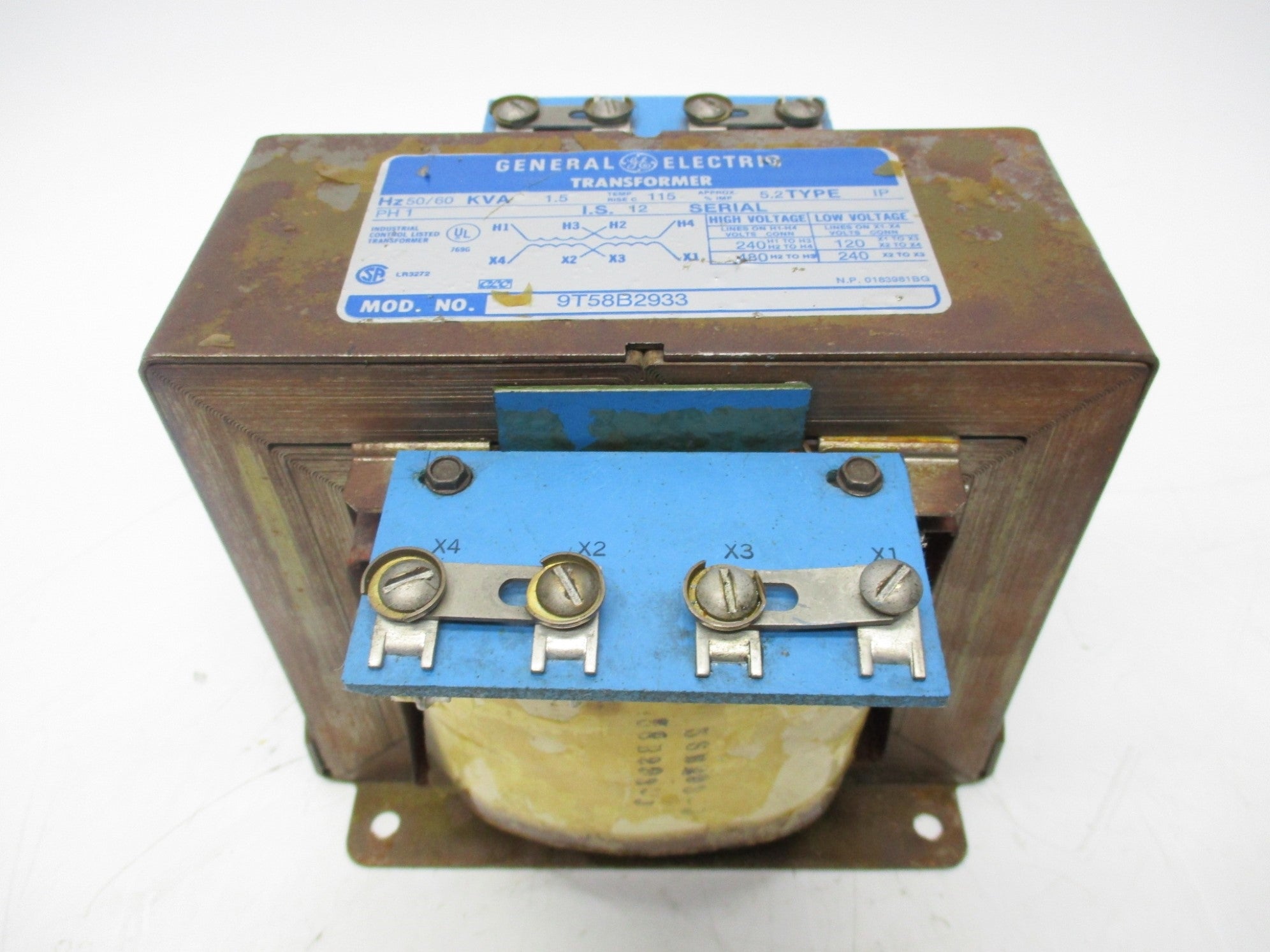 GENERAL ELECTRIC 9T58B2933 UNMP