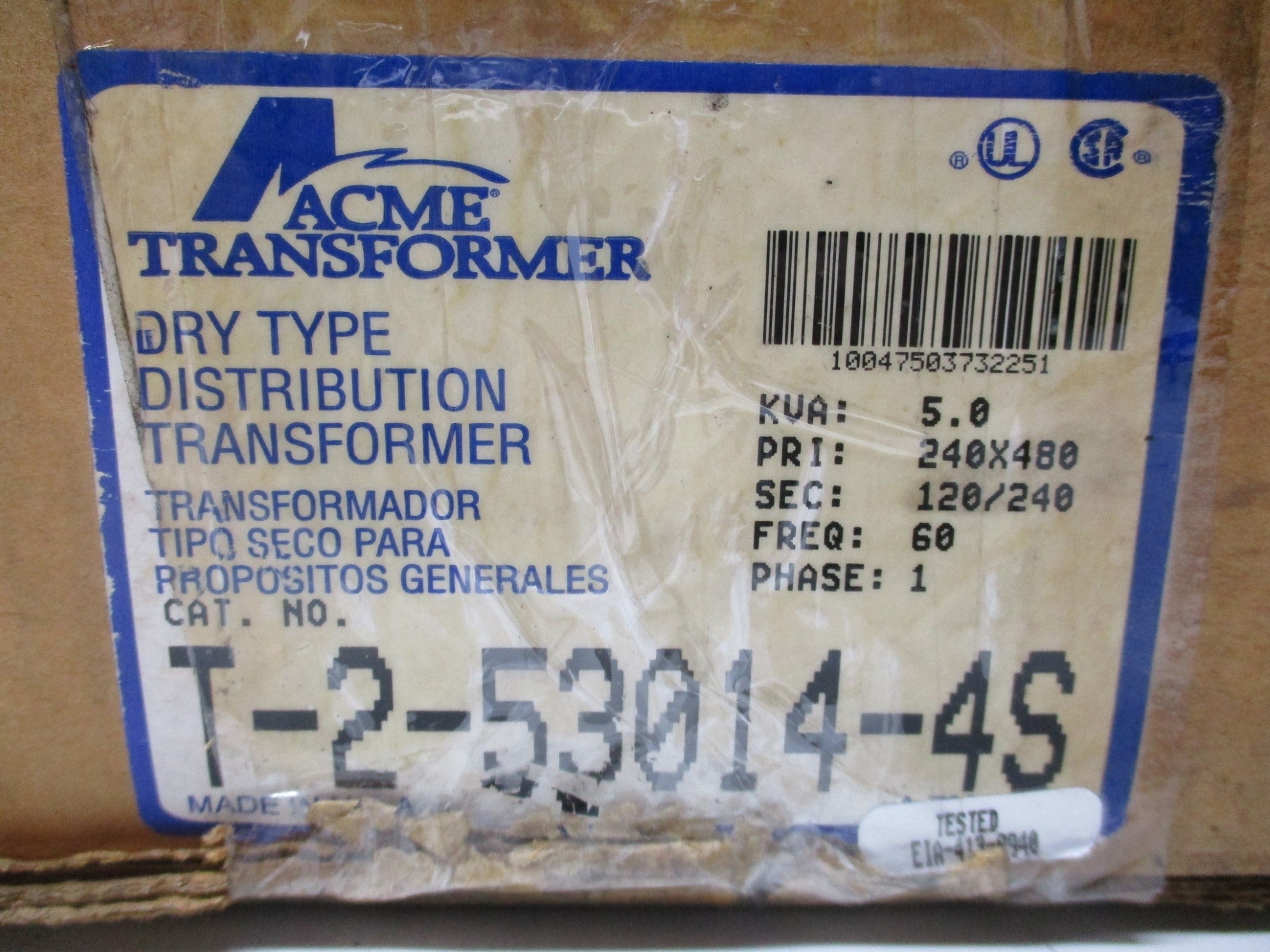 ACME T-2-53014-4S NSMP