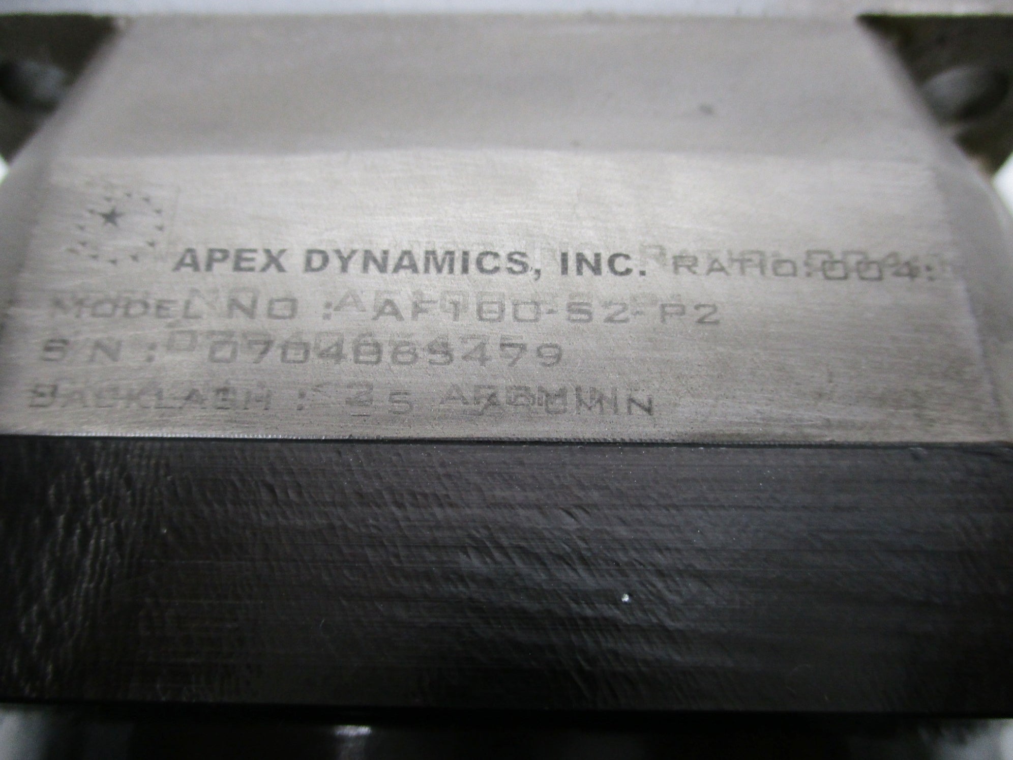 APEX DYNAMICS AF100-52-P2 UNMP