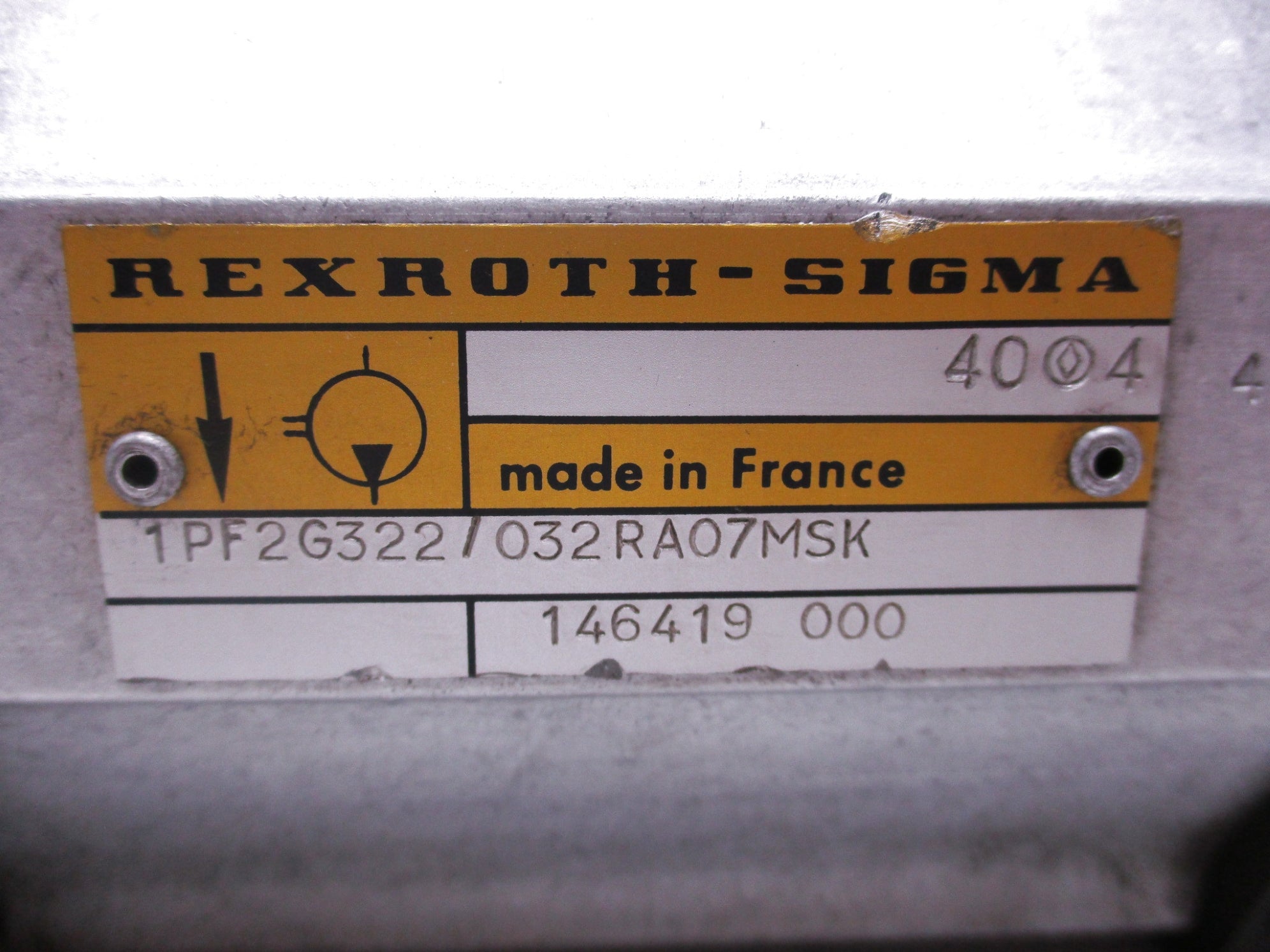 REXROTH 1PF2G322/032RARA07MSK UNMP