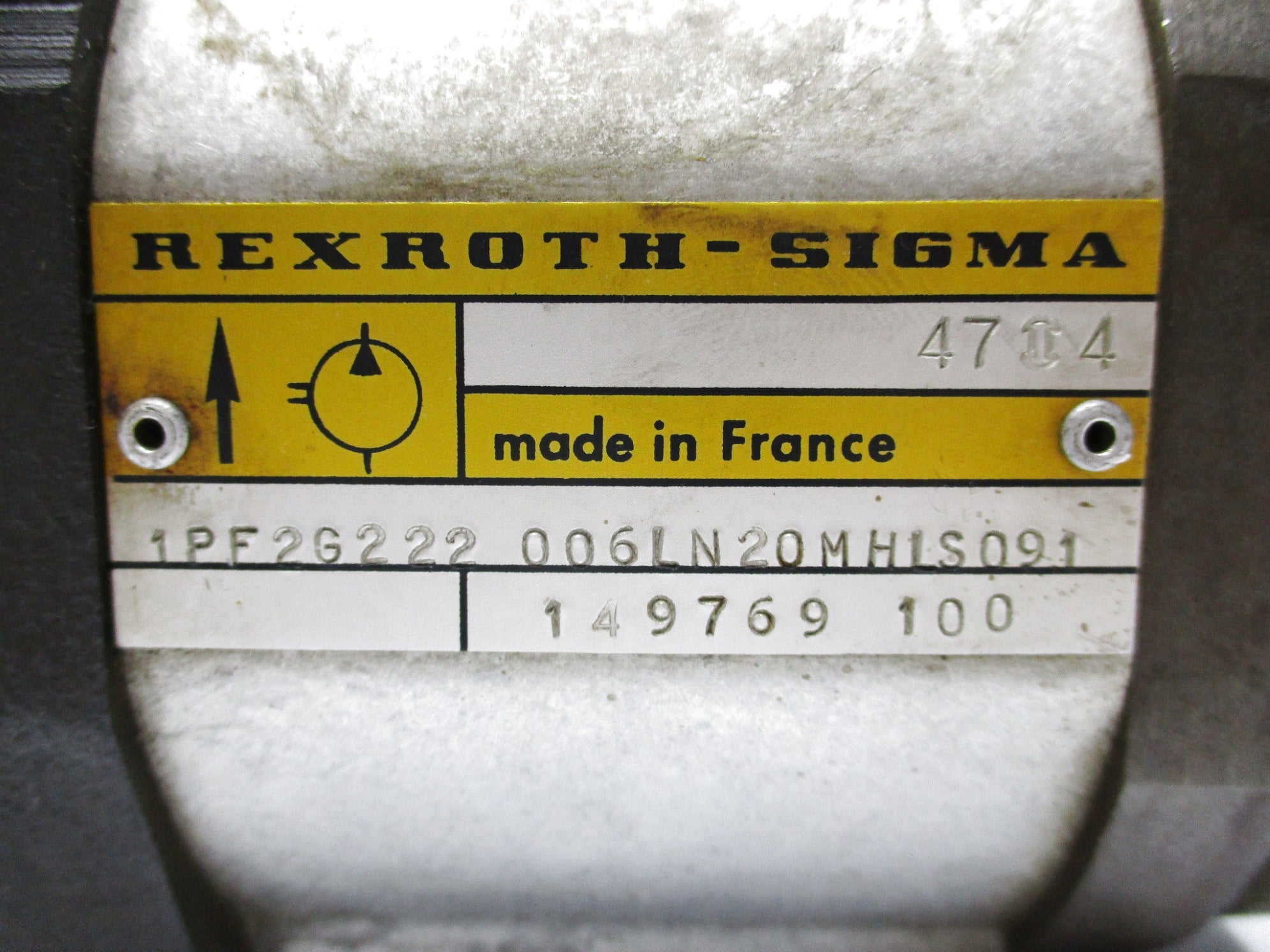 REXROTH 1PF2G222006LN20MHLS091 UNMP