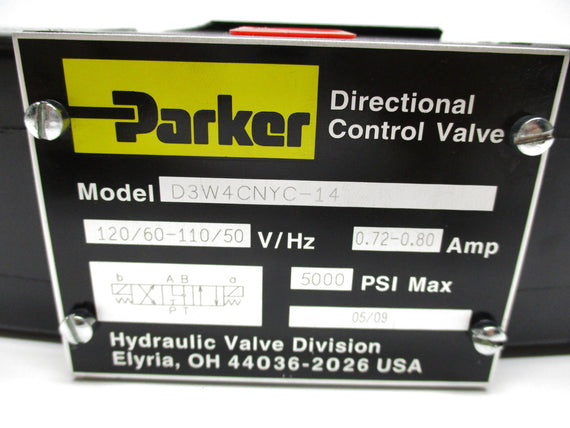 PARKER D3W4CNYC-14 NSNP