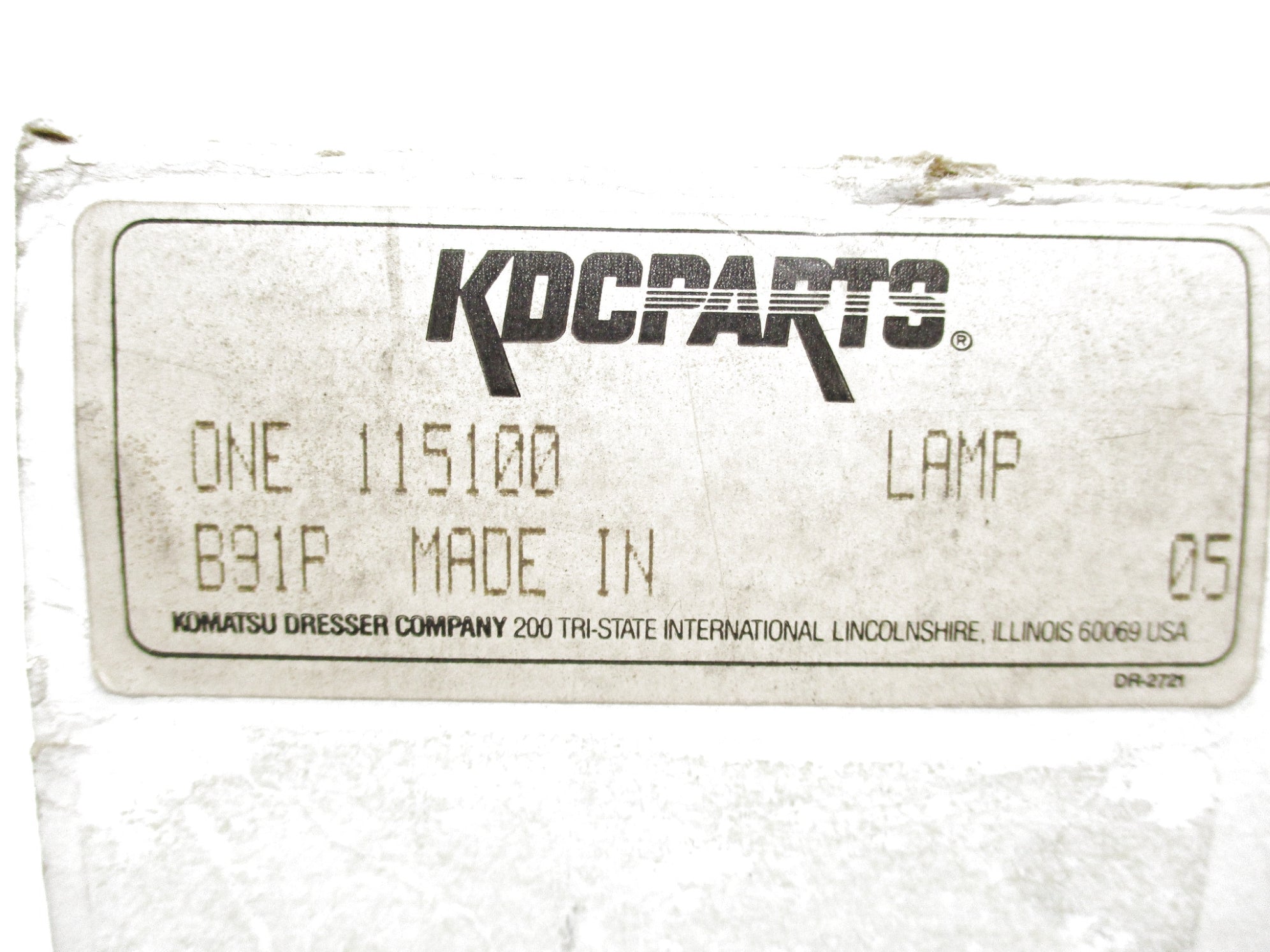 KDCPARTS 115100 NSMP