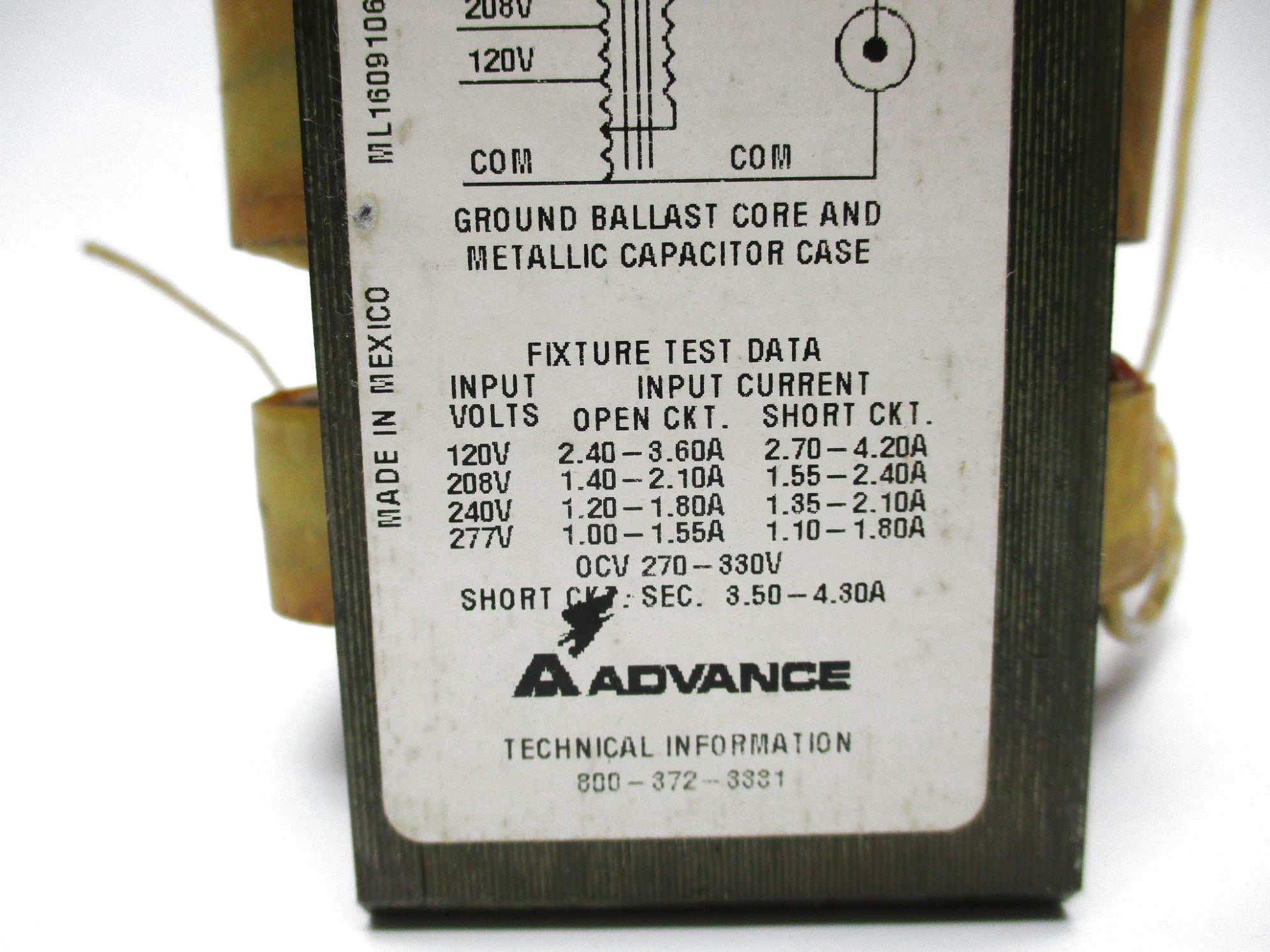 ADVANCE 71A6091 UNMP