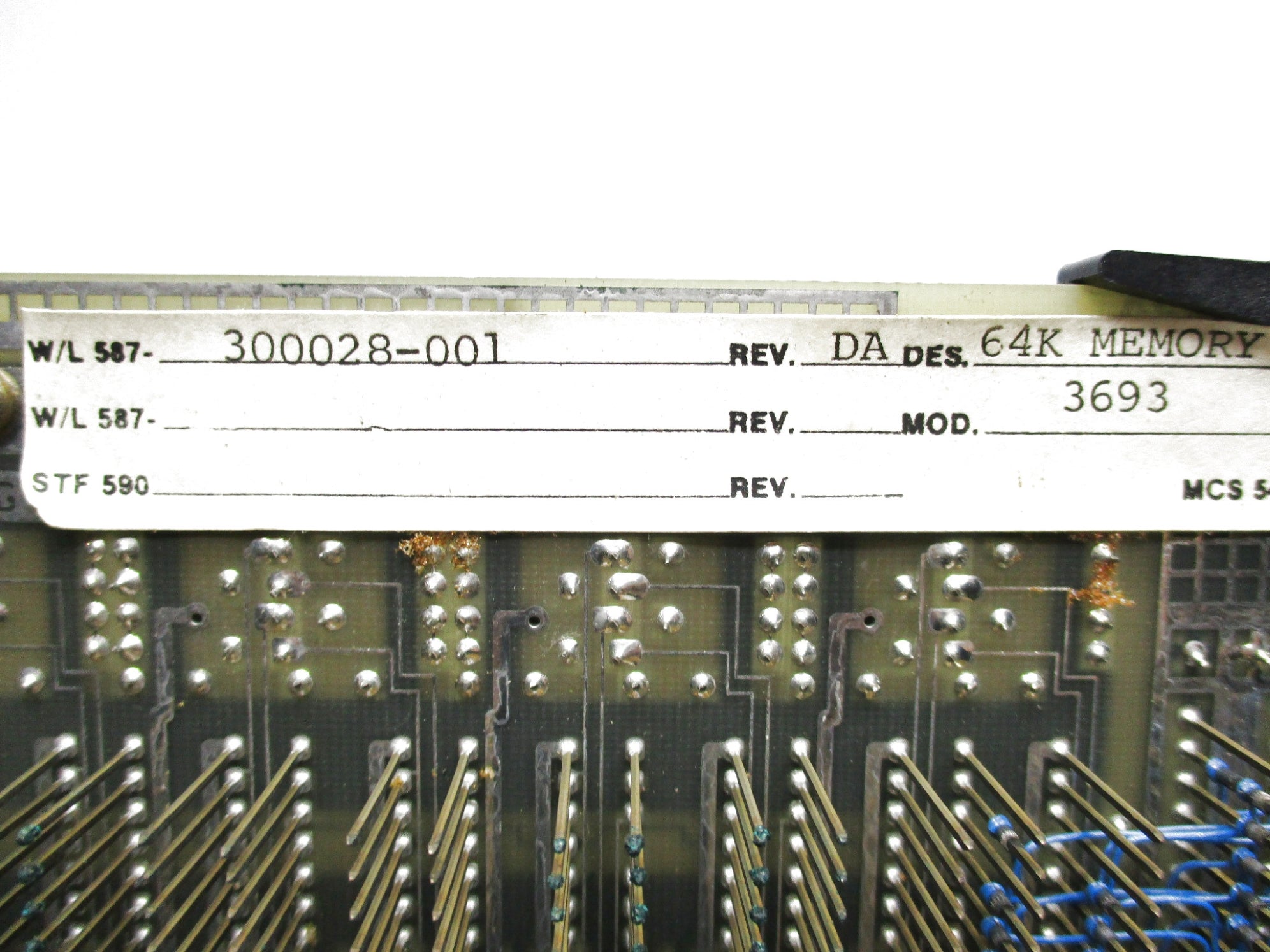 MODCOMP 587-300028-001 REV. DA UNMP