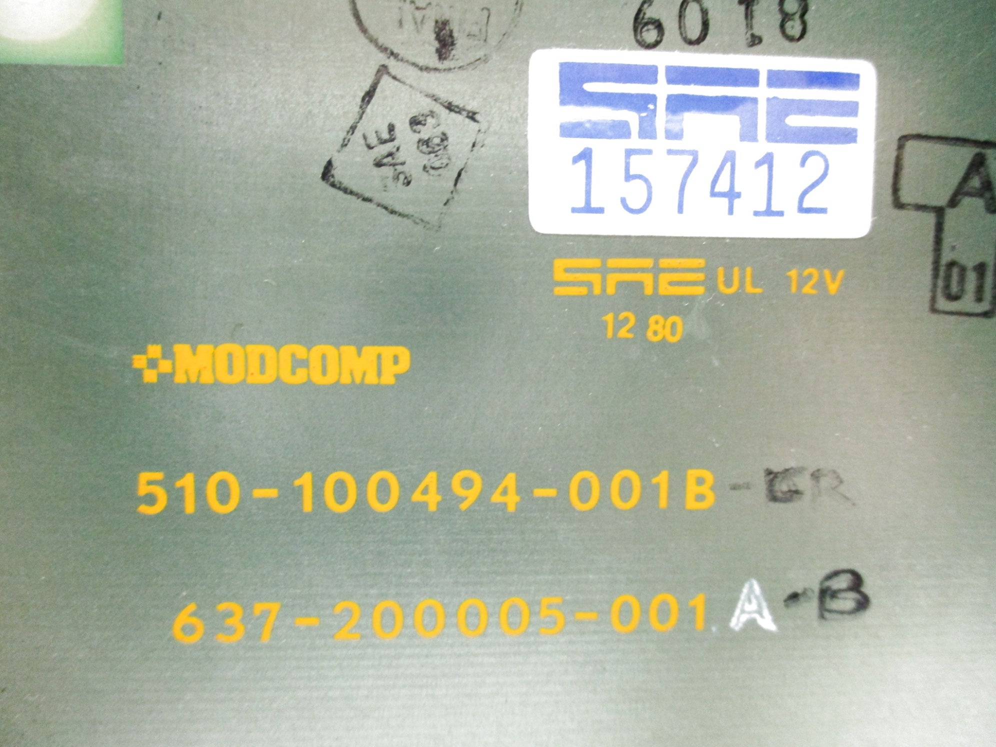 MODCOMP 551-100484-001 UNMP