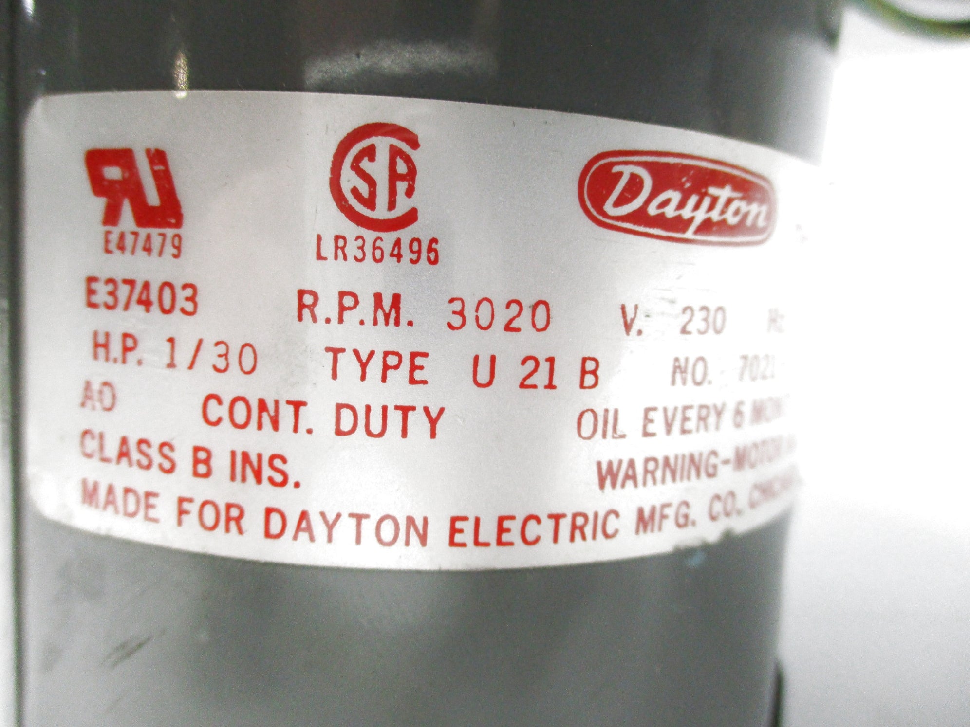 DAYTON 2C915A NSNP