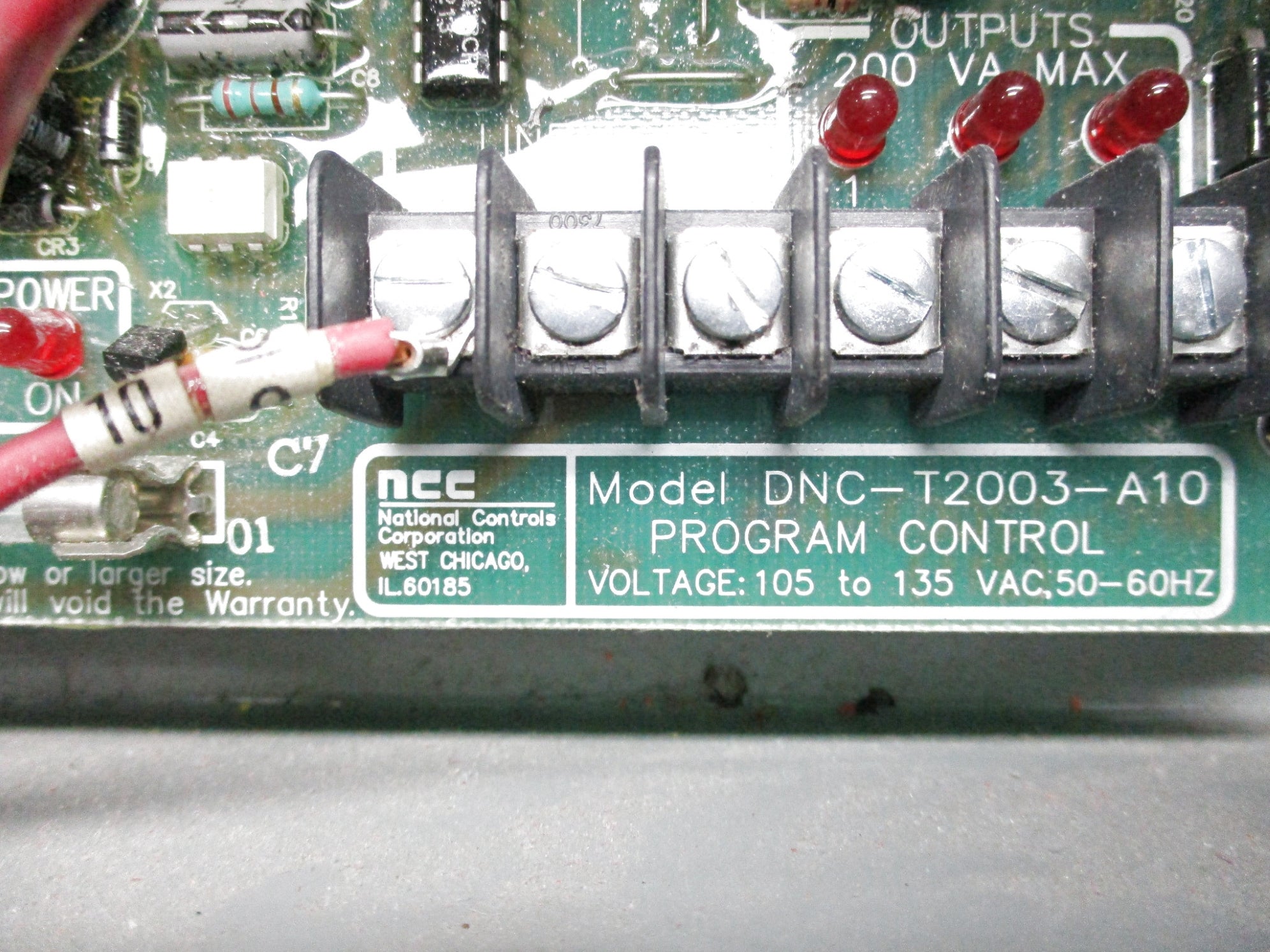 NCC DNC-T2003-A10 UNMP