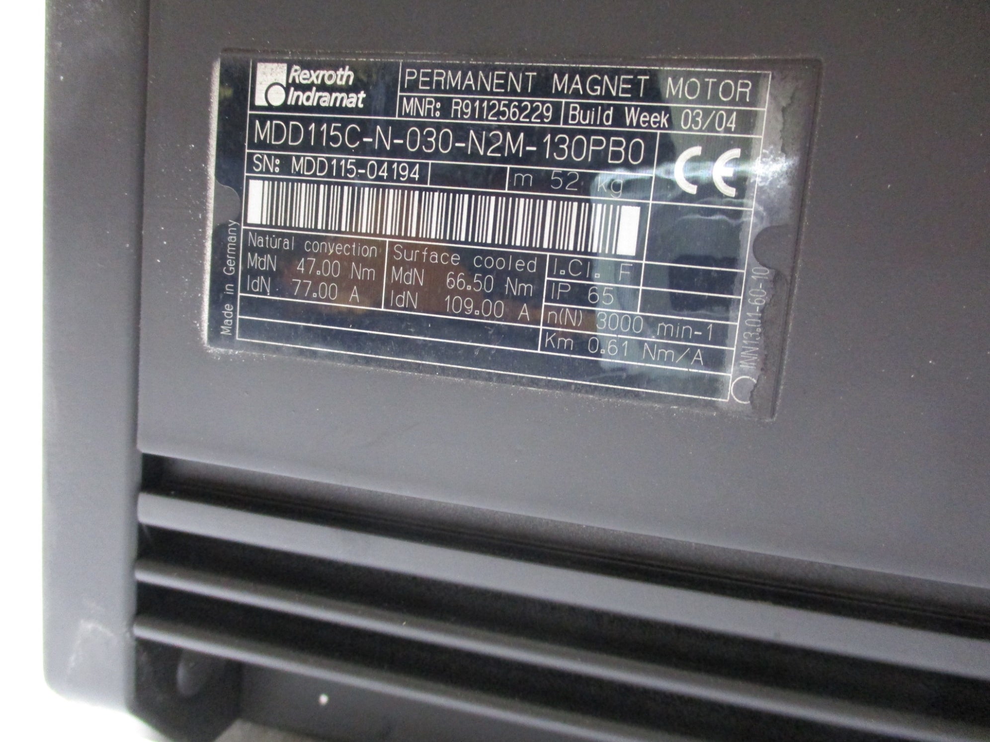 REAXROTH MDD115C-N-030-N2M-130PB0 (R911256229) NSNP