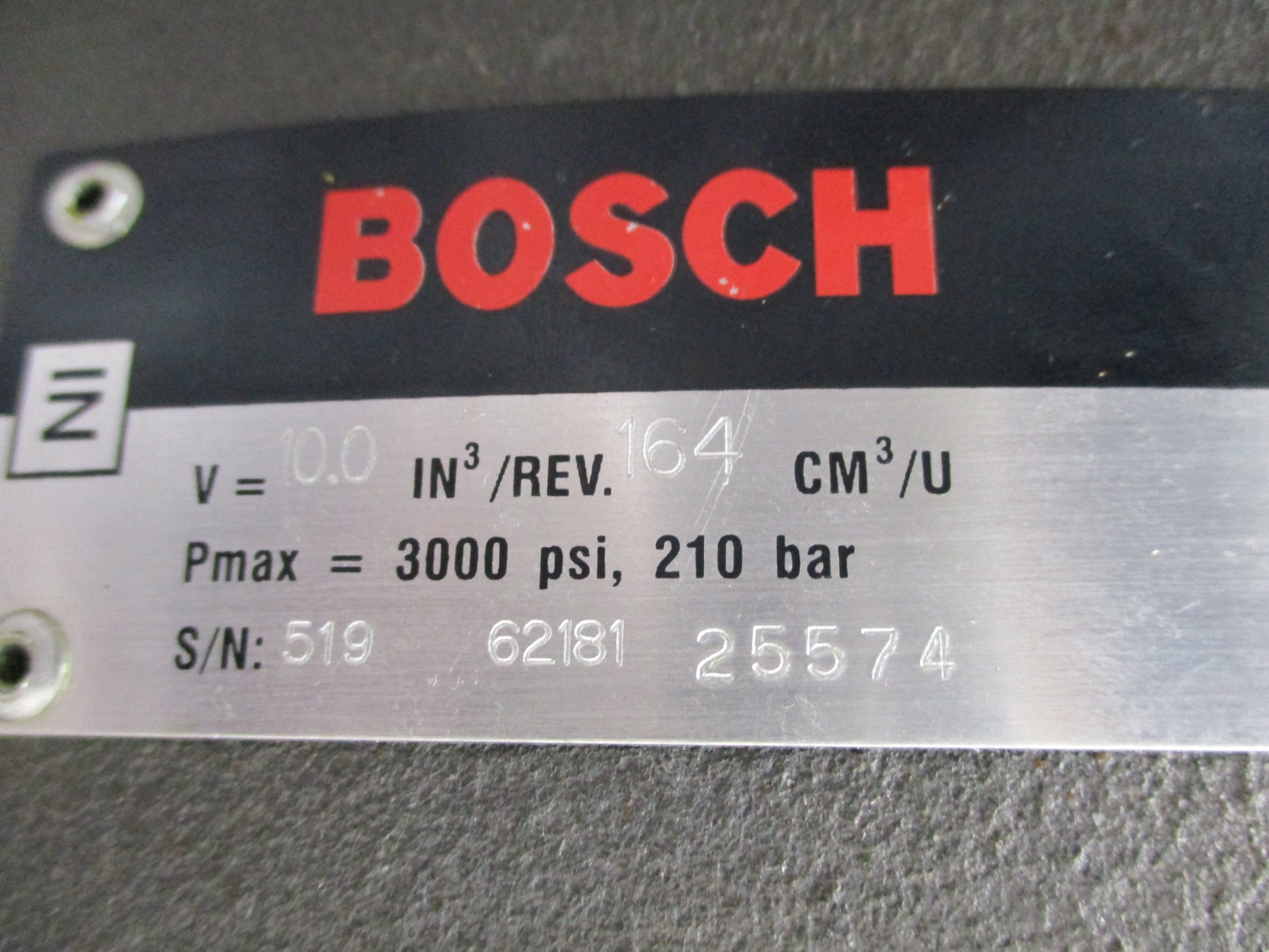 BOSCH 0513R18C3VPV164SM21XEYB04 NSMP