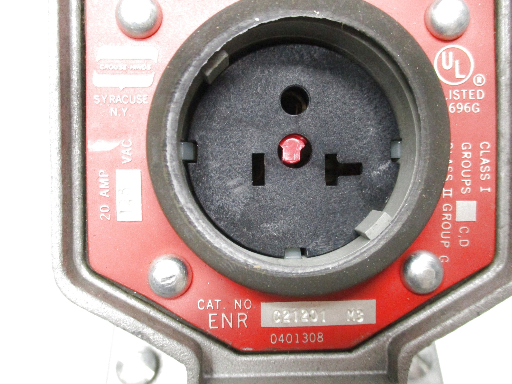 CROUSE HINDS ENRC21201M3 125VAC 20A NSNP