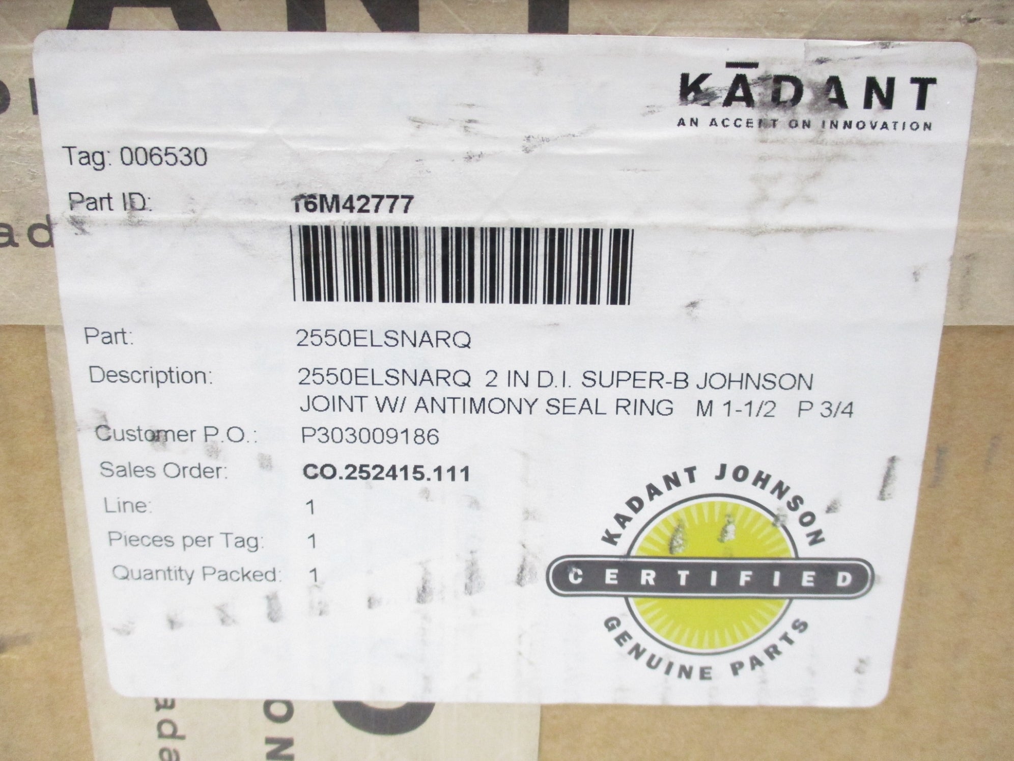 KADANT 16M42777 NSFS
