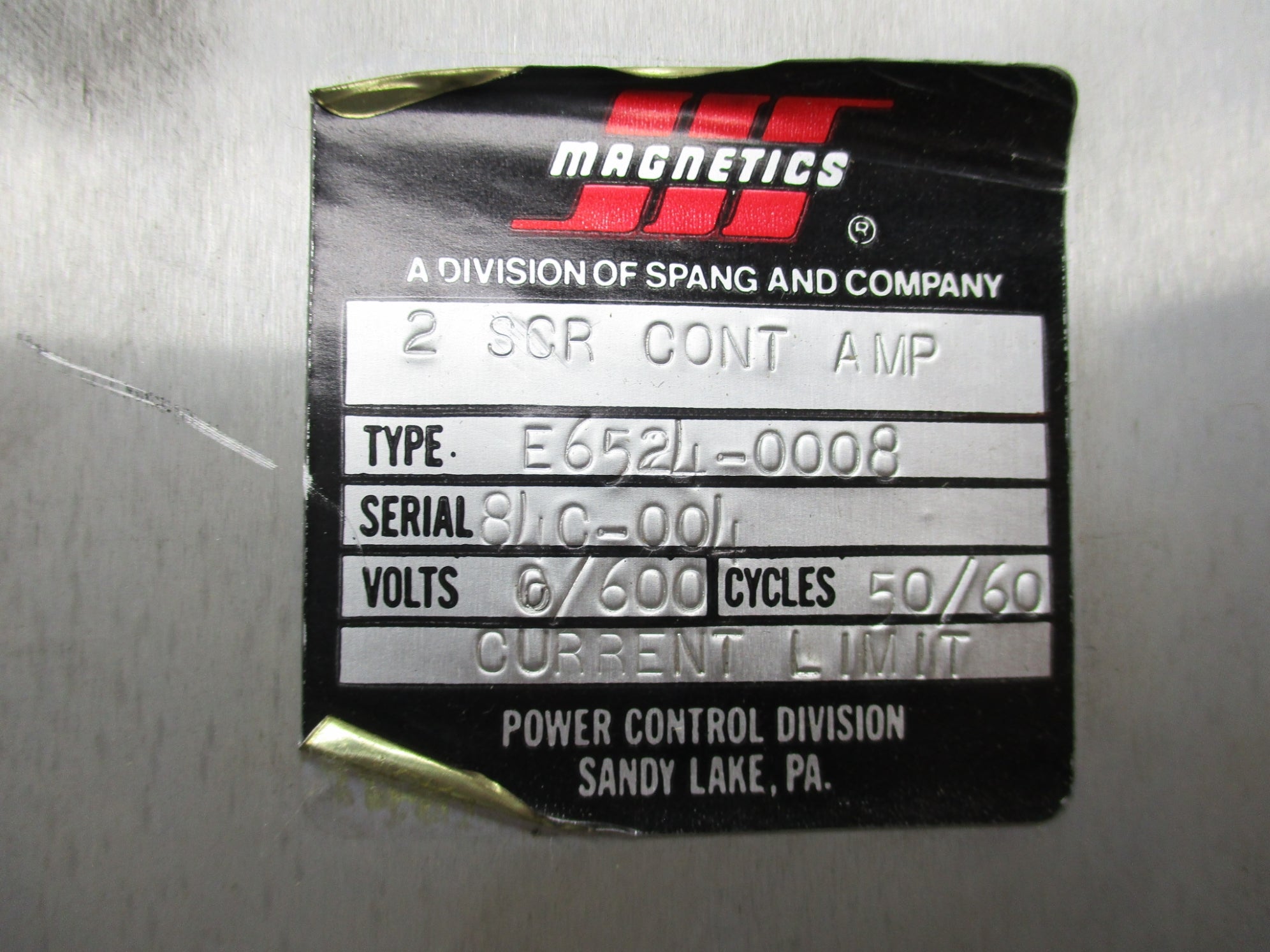 MAGNETICS HB2G5-B-2111210 UNMP