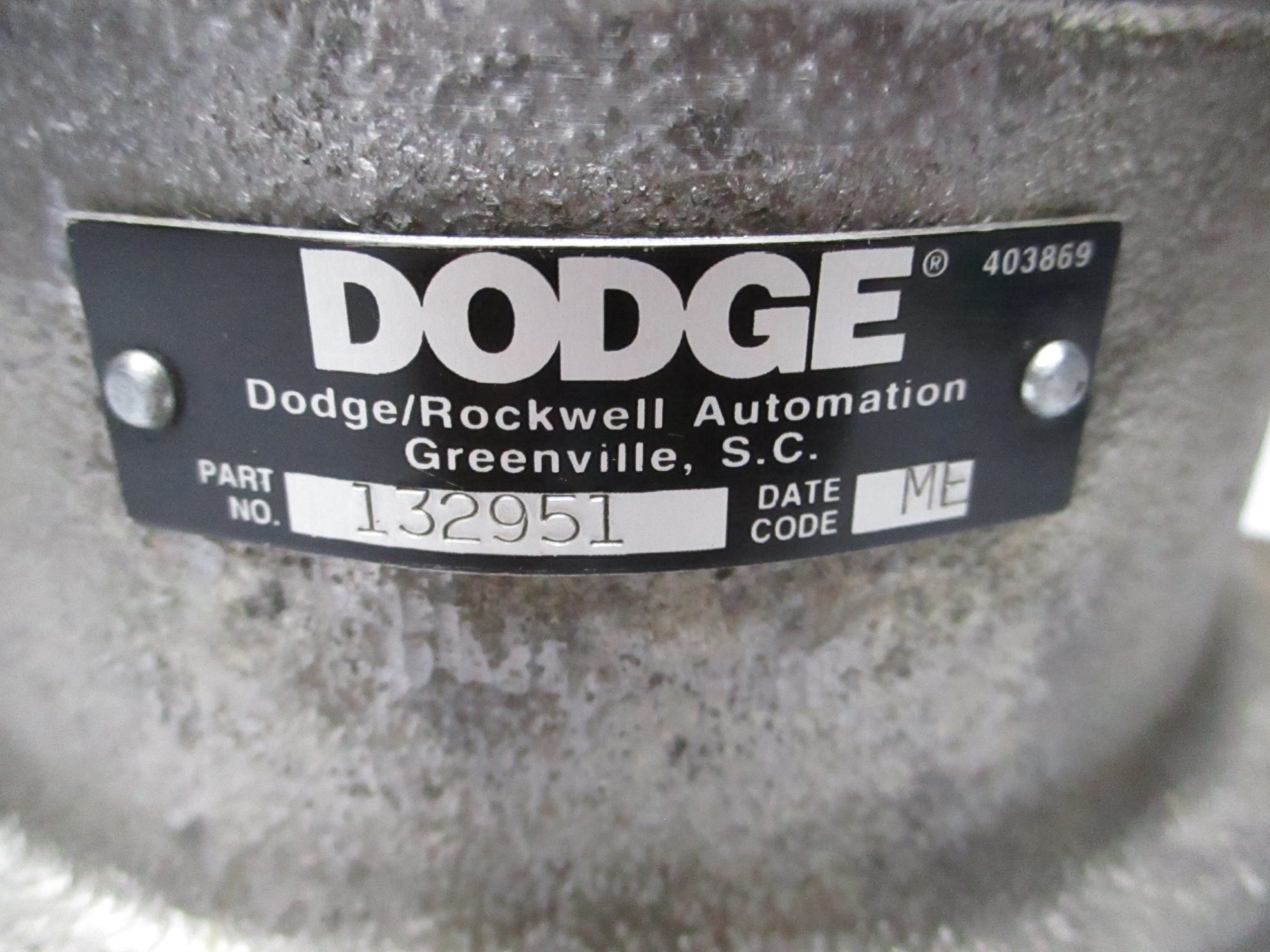 DODGE 132951 (AS PICTURED) UNMP