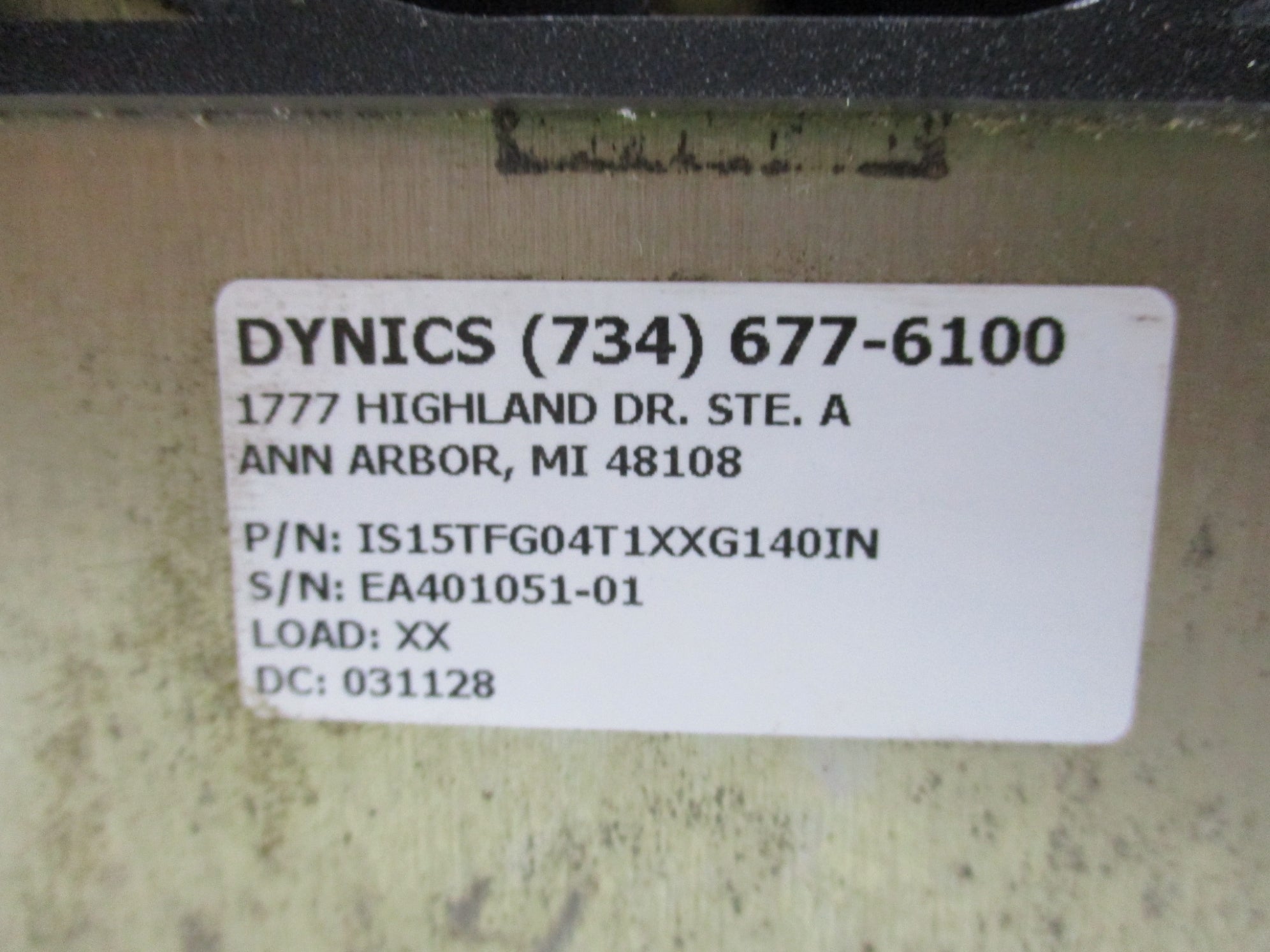 DYNICS IS15TFG04T1XXG140IN UNMP