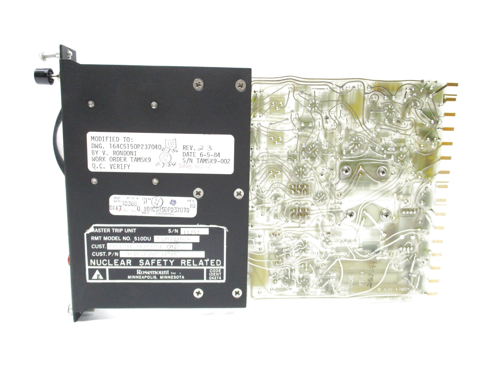 ROSEMOUNT 510DU237078A005 (B) UNMP