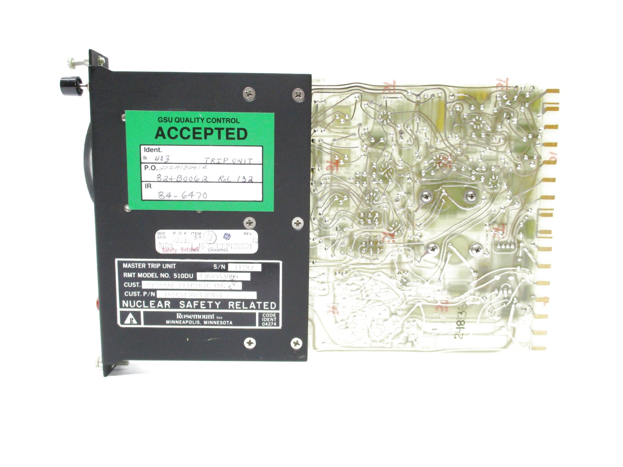 ROSEMOUNT 510DU136054A005 (B) UNMP